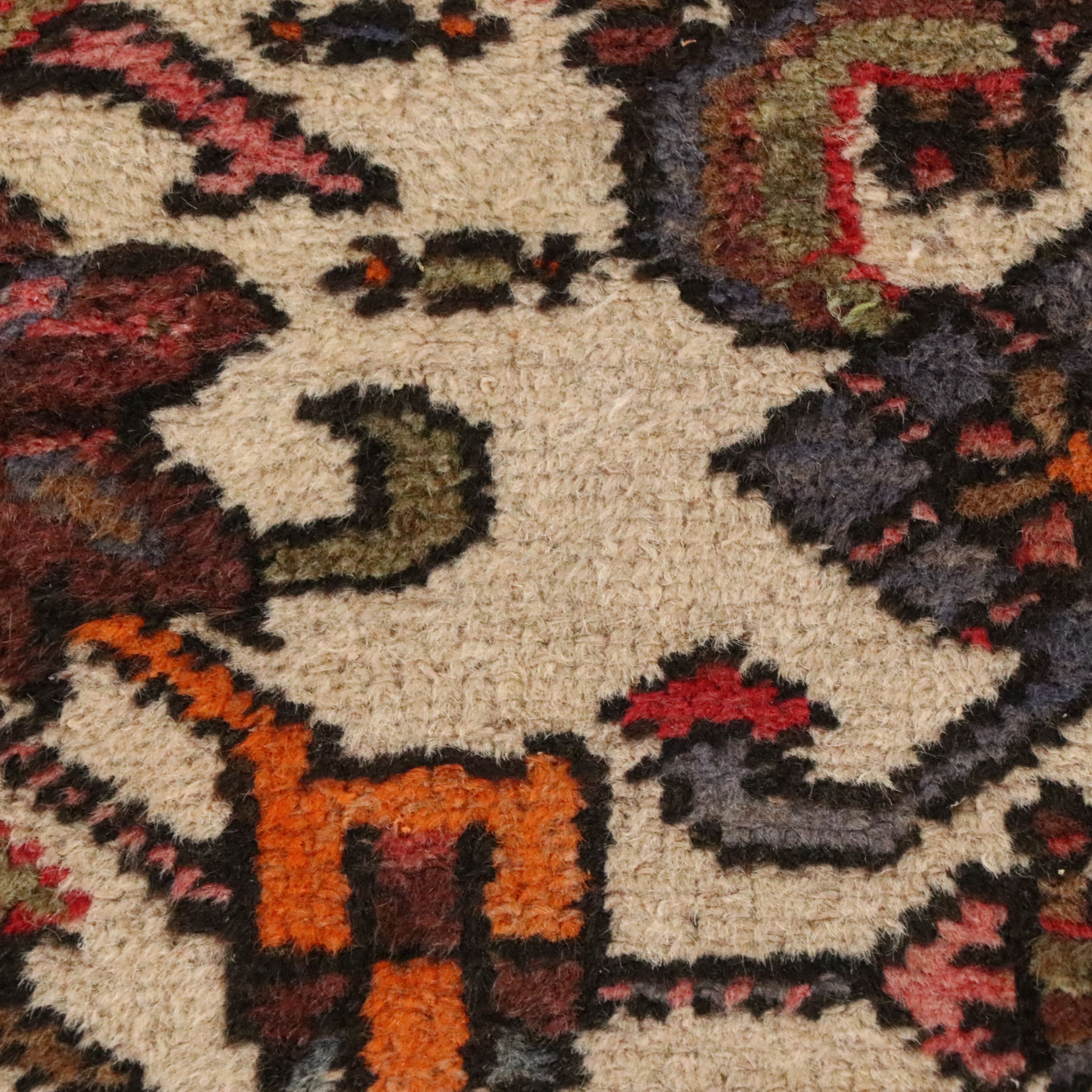 4'2 x 6'8 Hand-Knotted Persian Tuyserkan Area Rug