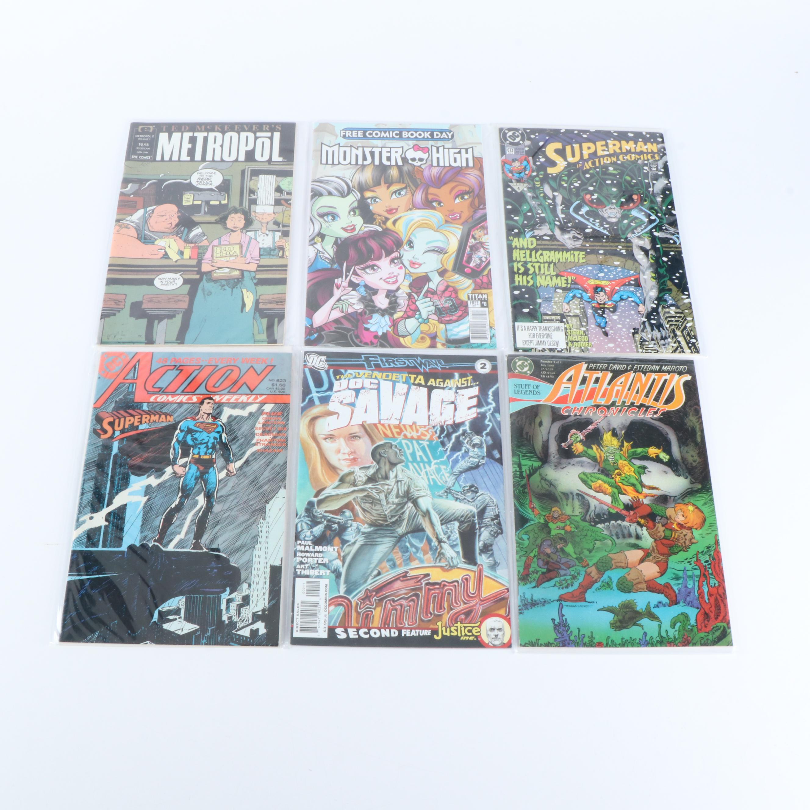Collection of Ninety-Four Comic Books, 1960s to 2000s