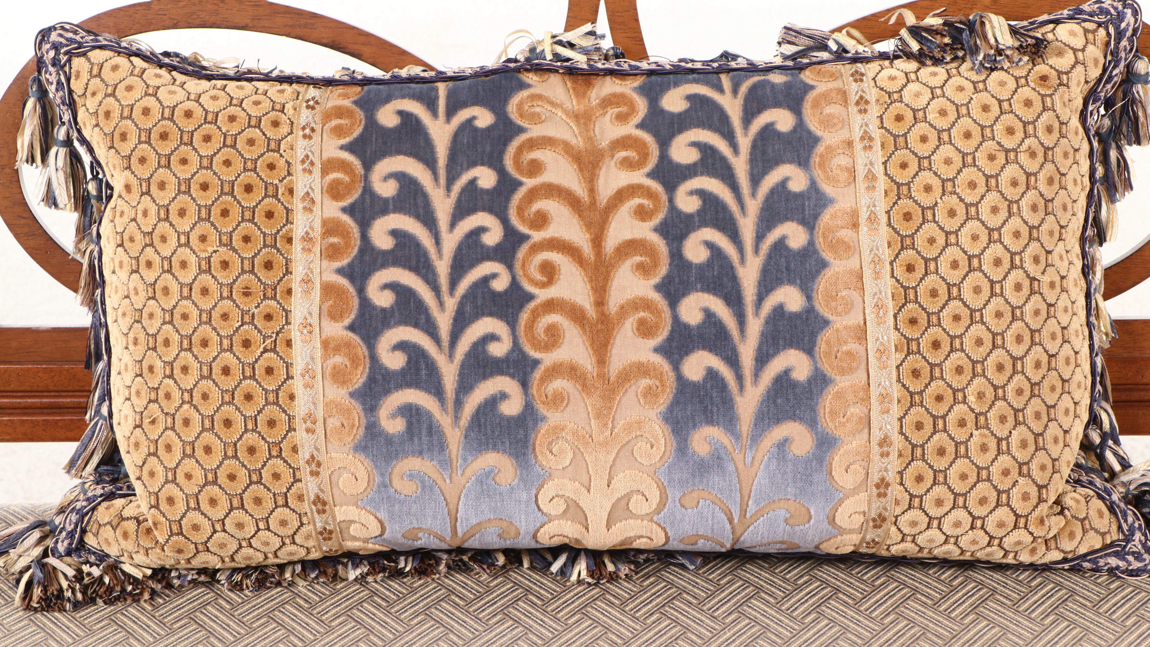 Alexander Julian for Universal Furniture Mahogany Bench