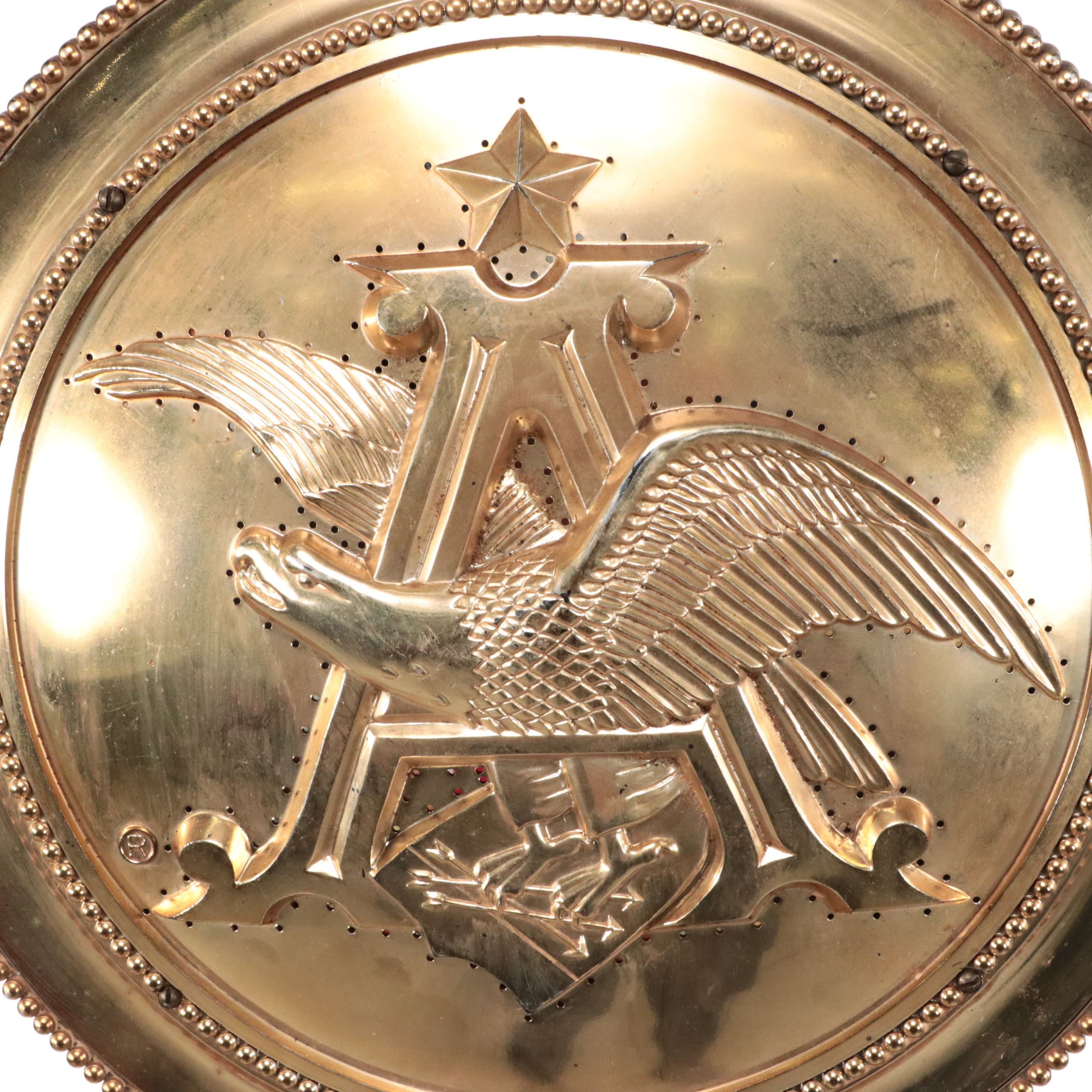 Budweiser Double Sided Rotating Pocket Watch Style Pendant Light