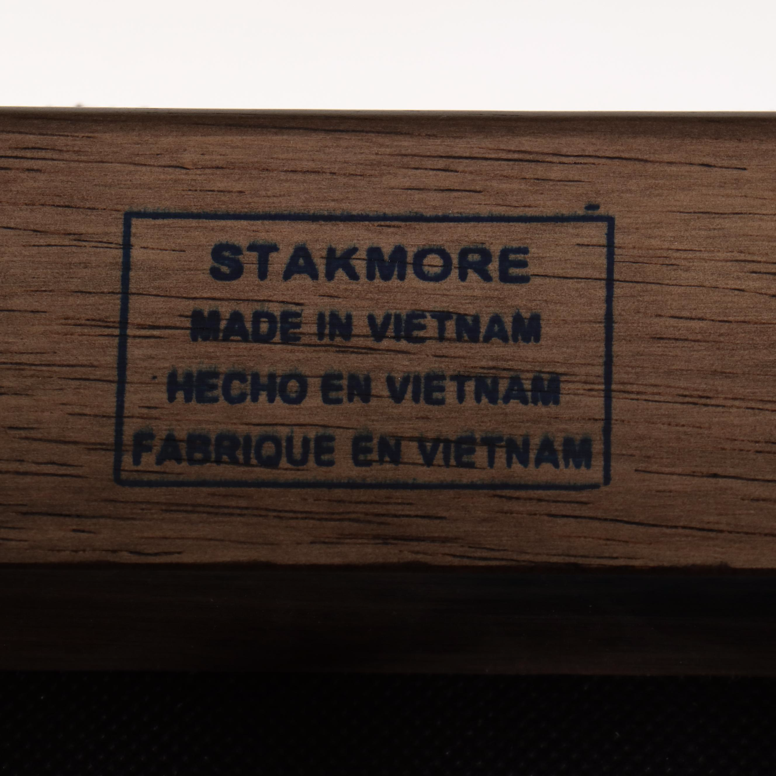 Set of Four Stakmore Folding Chairs