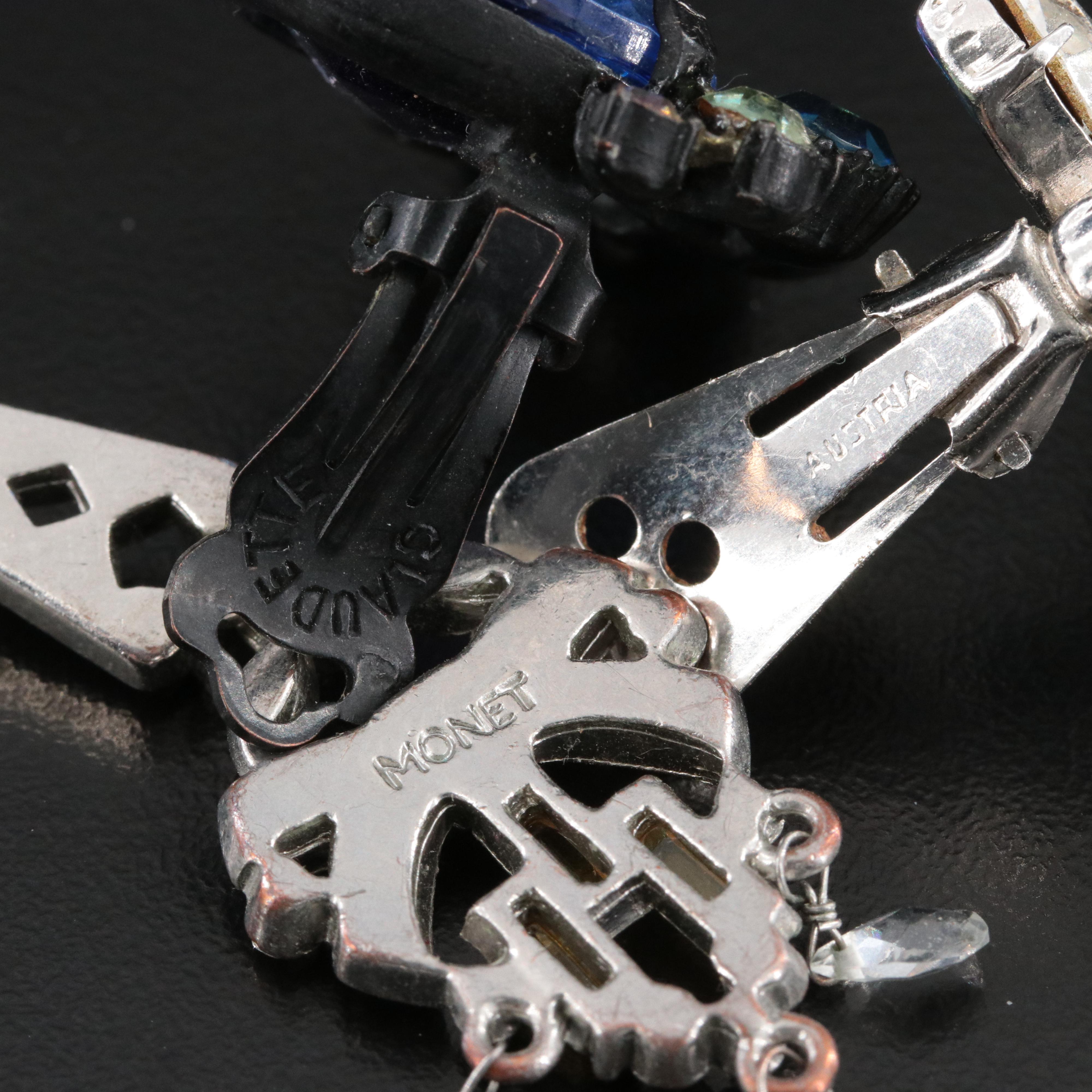 Claudette and Pendant Earrings Featured in Vintage Jewelry Collection