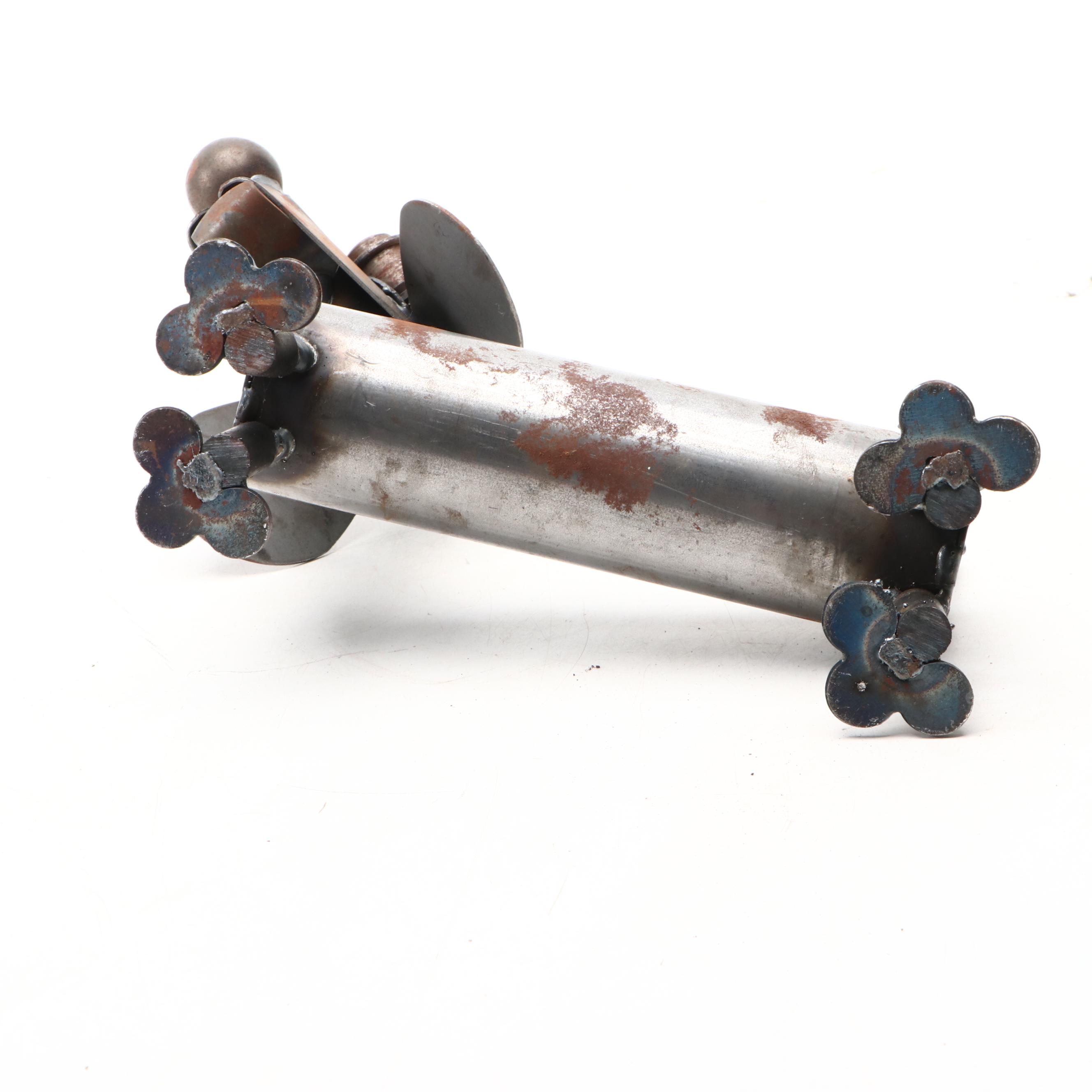 Yard Birds Welded Scrap Metal Dachshund