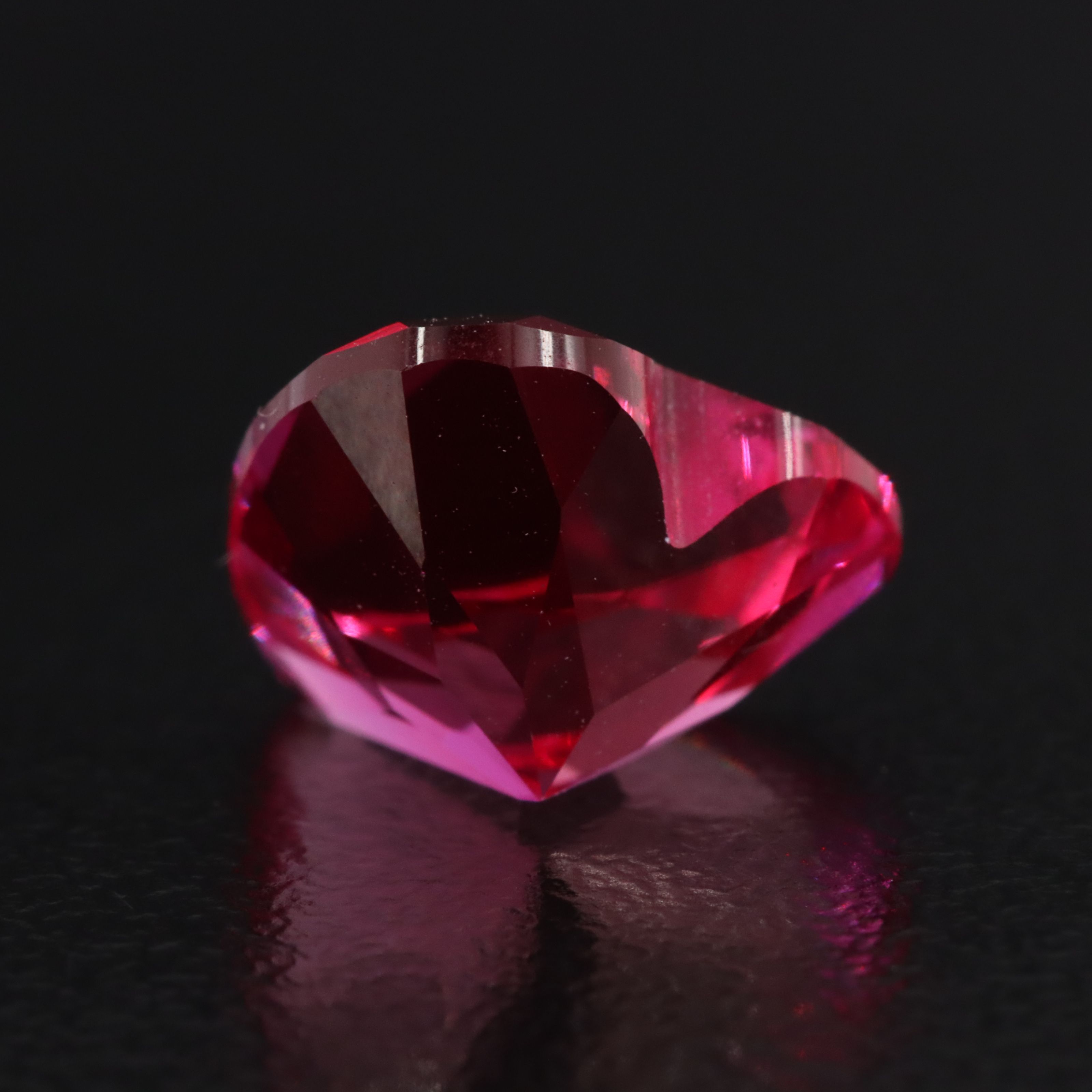 Loose 4.48 CT Lab Grown Ruby
