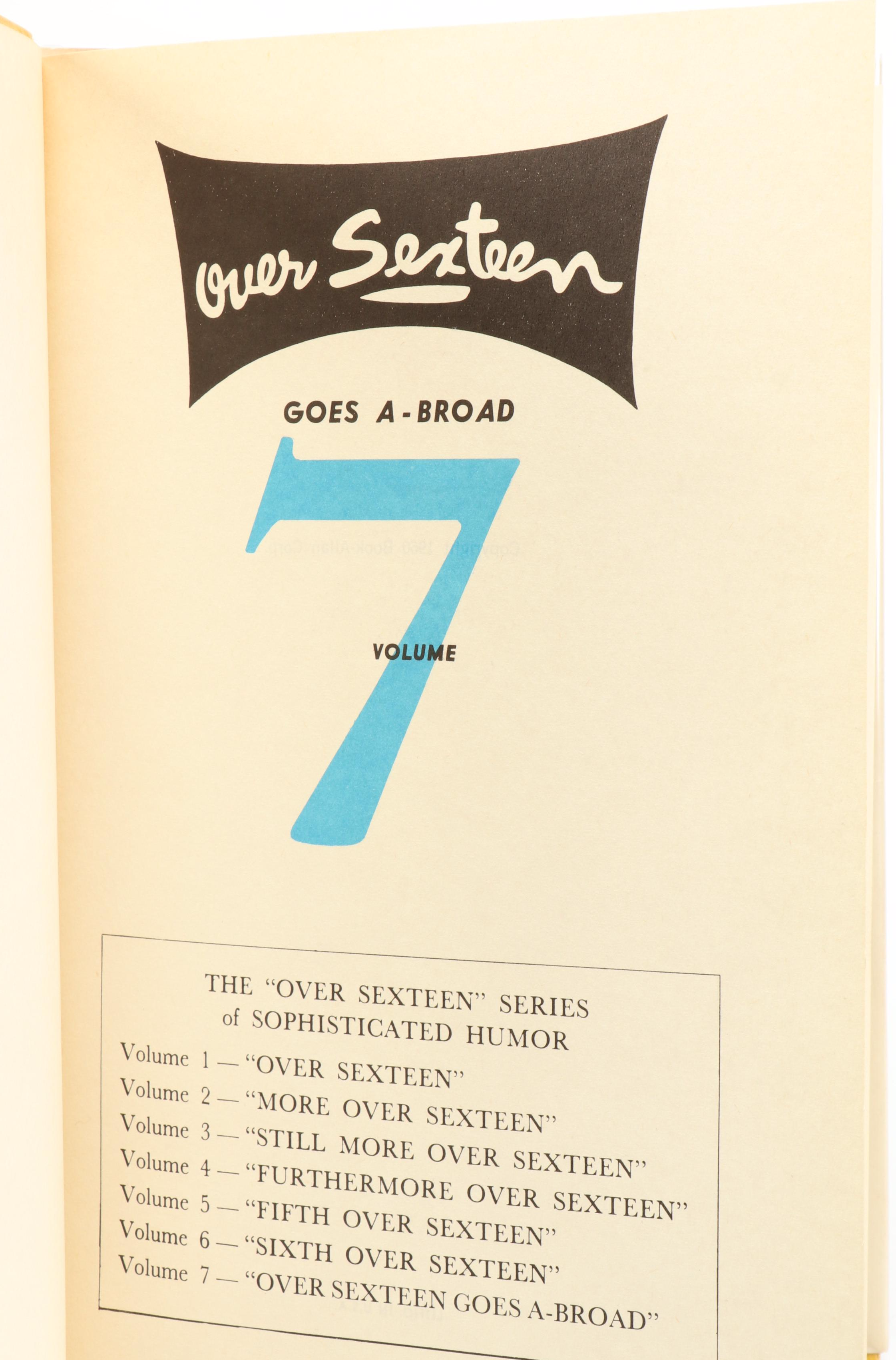 "Over Sexteen" Seven-Volume Set by J. M. Elgart