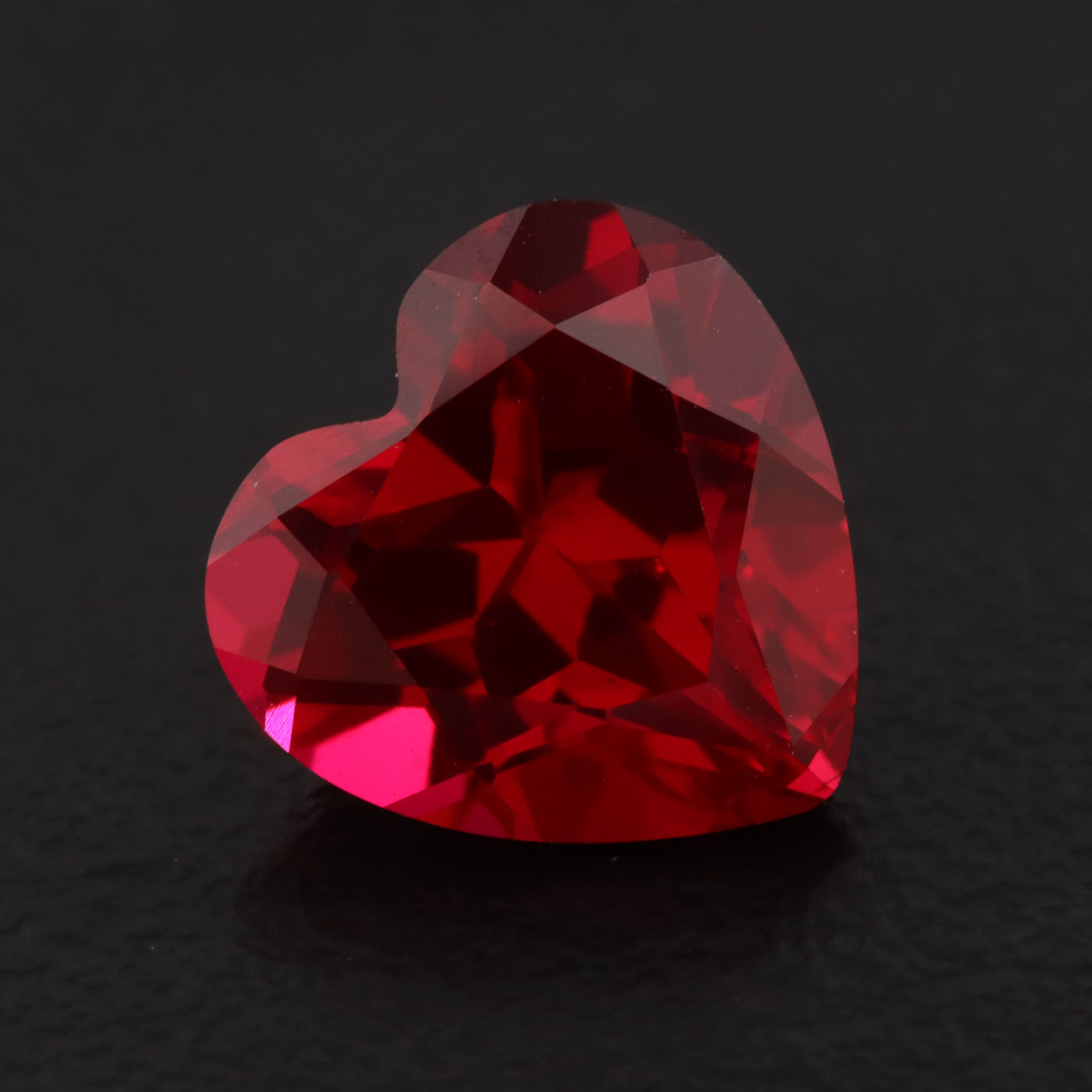 Loose 4.58 CT Lab Grown Ruby