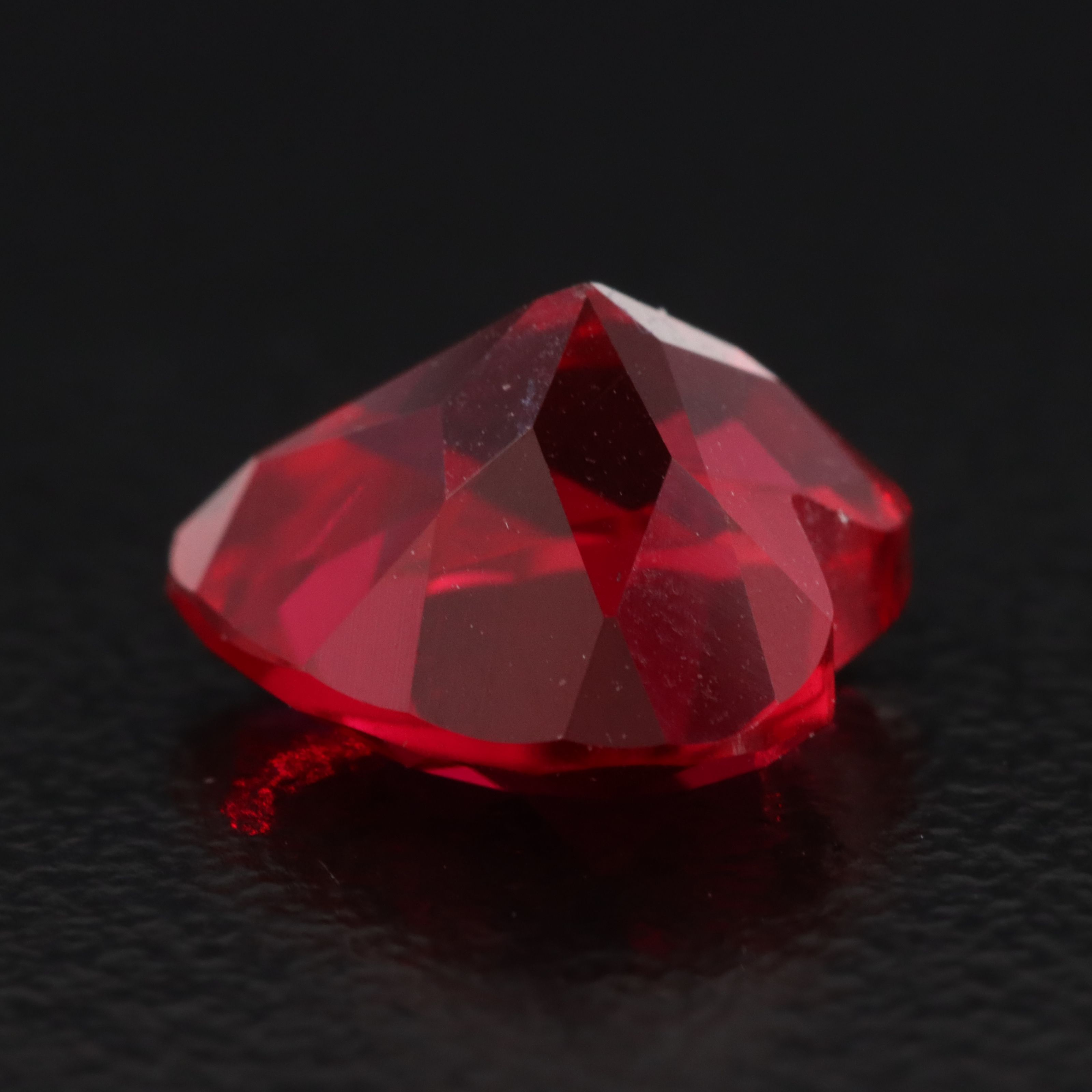 Loose 4.58 CT Lab Grown Ruby