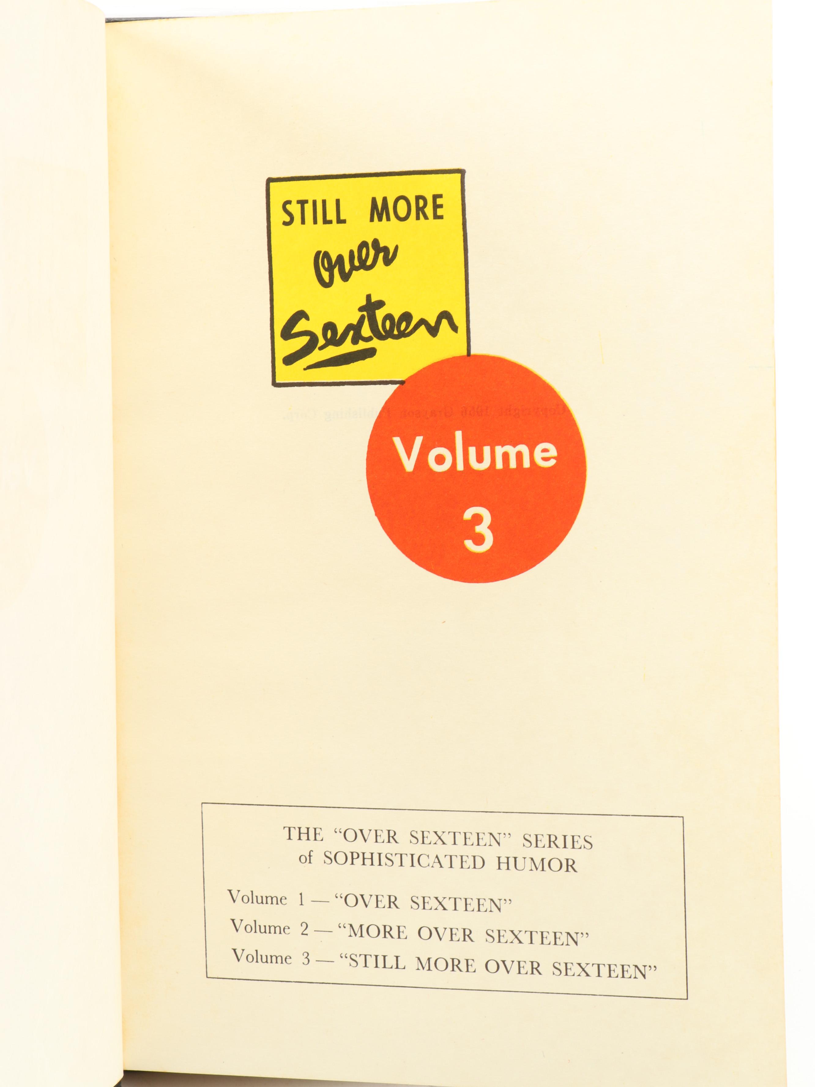 "Over Sexteen" Seven-Volume Set by J. M. Elgart