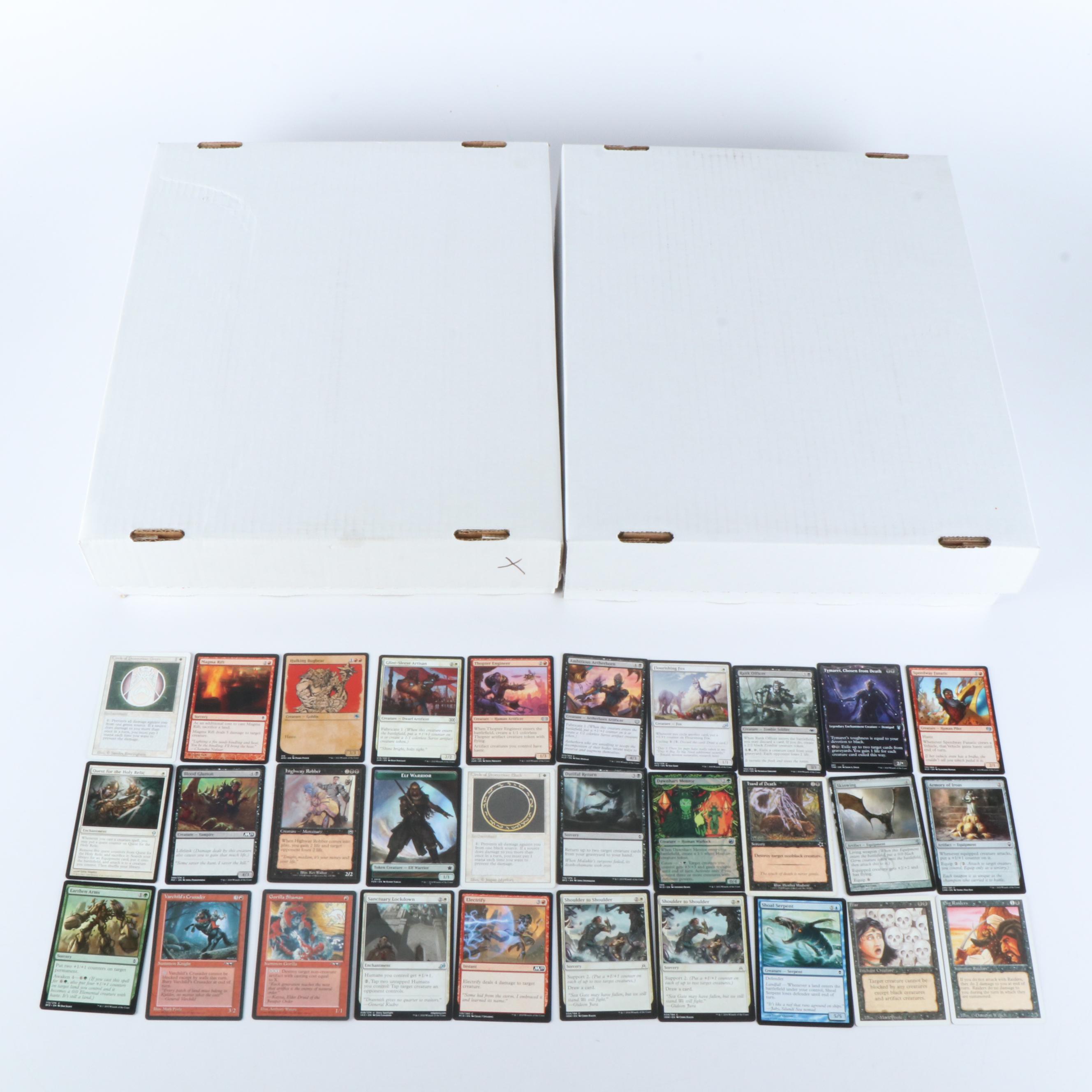 Collection of More Than 6,000 Magic The Gathering Cards