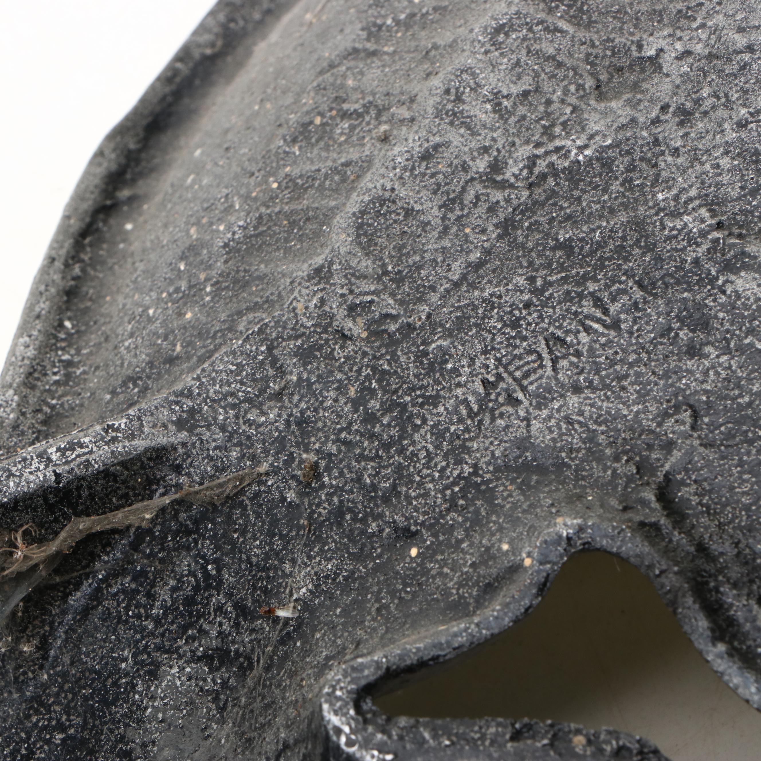 Sexton Painted Cast Metal Wall Plaques with Federal Style Eagle and Other Decor