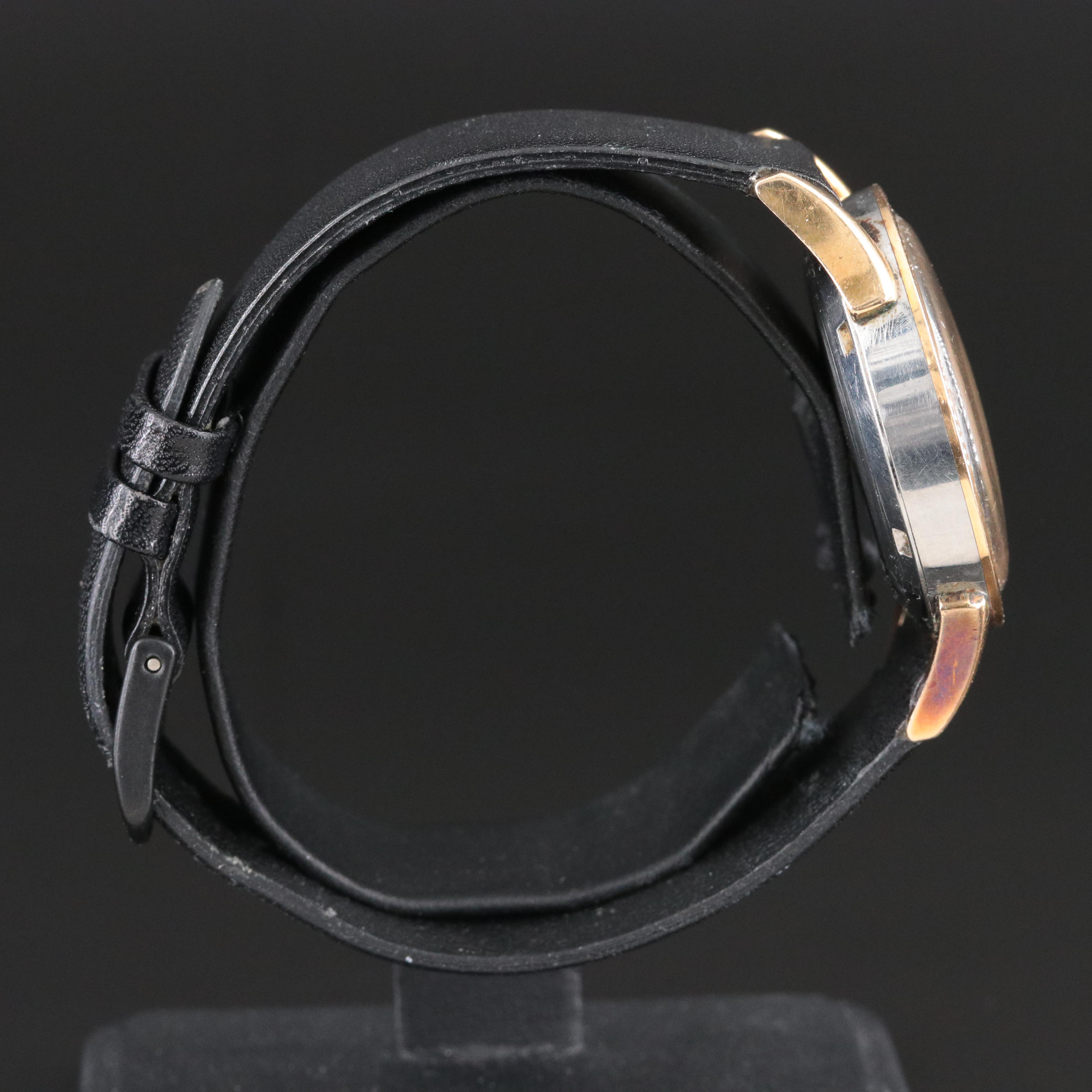 1951 Omega 14K and Stainless Steel Automatic Watch