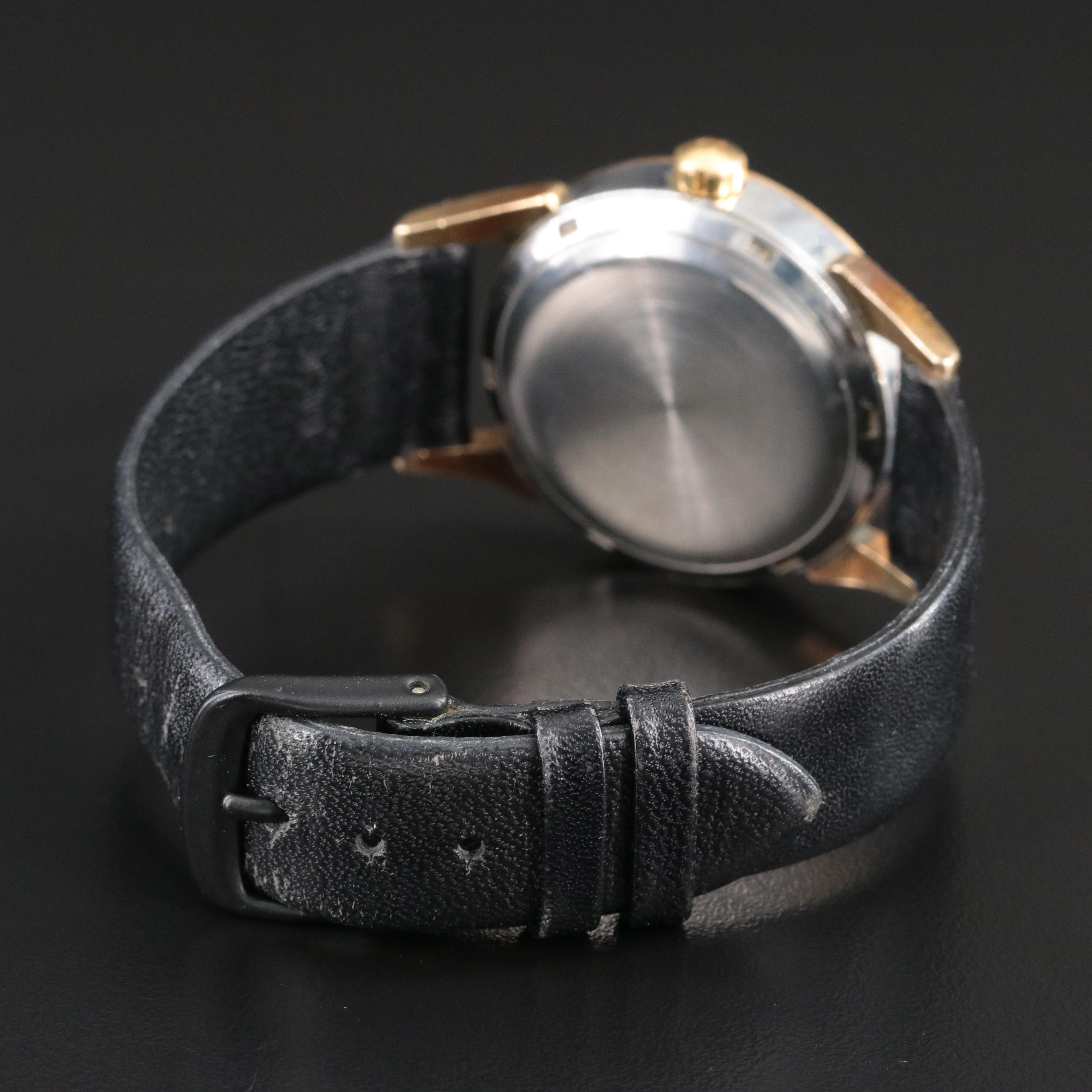 1951 Omega 14K and Stainless Steel Automatic Watch