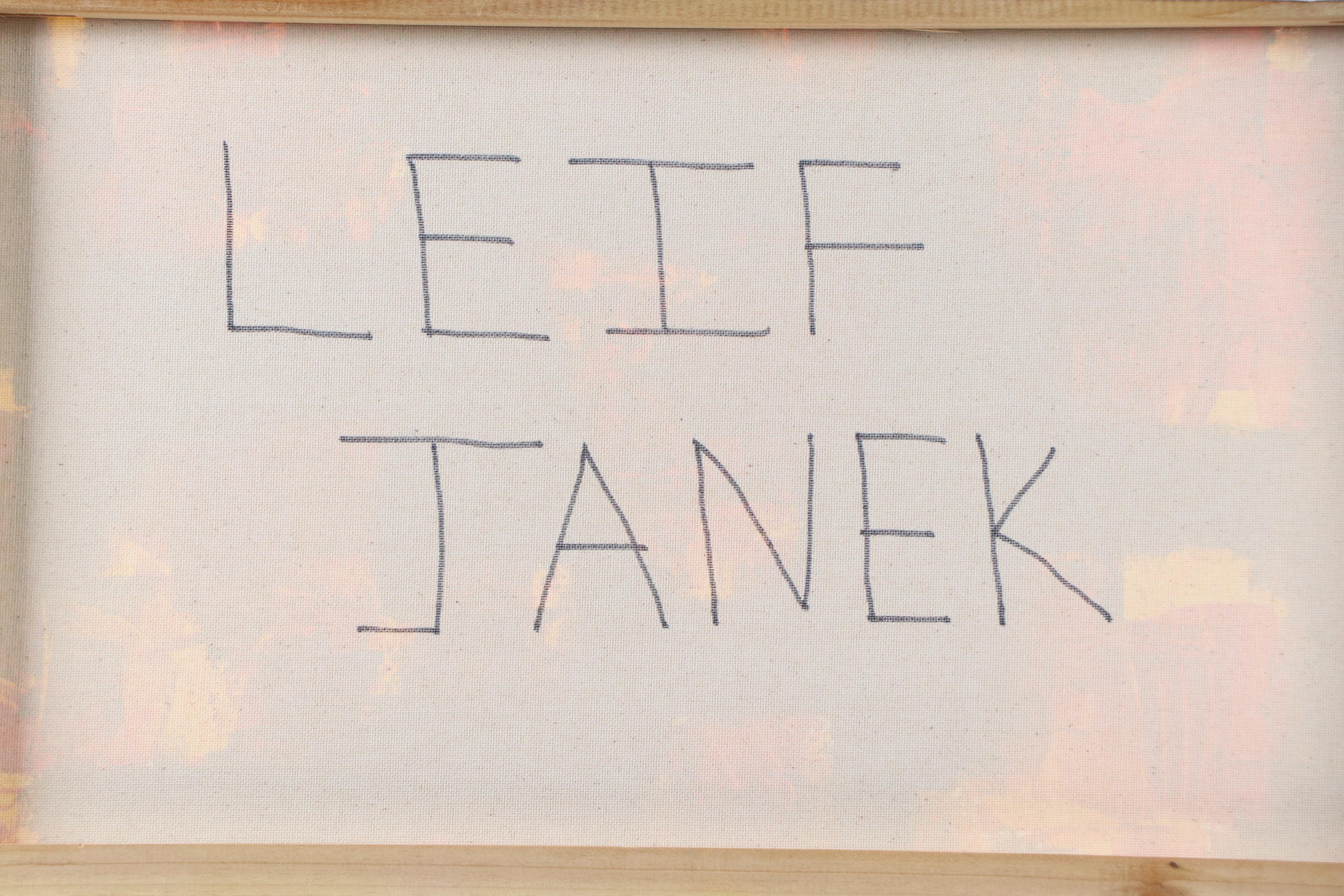 Leif Janek Abstract Acrylic Painting, 21st Century