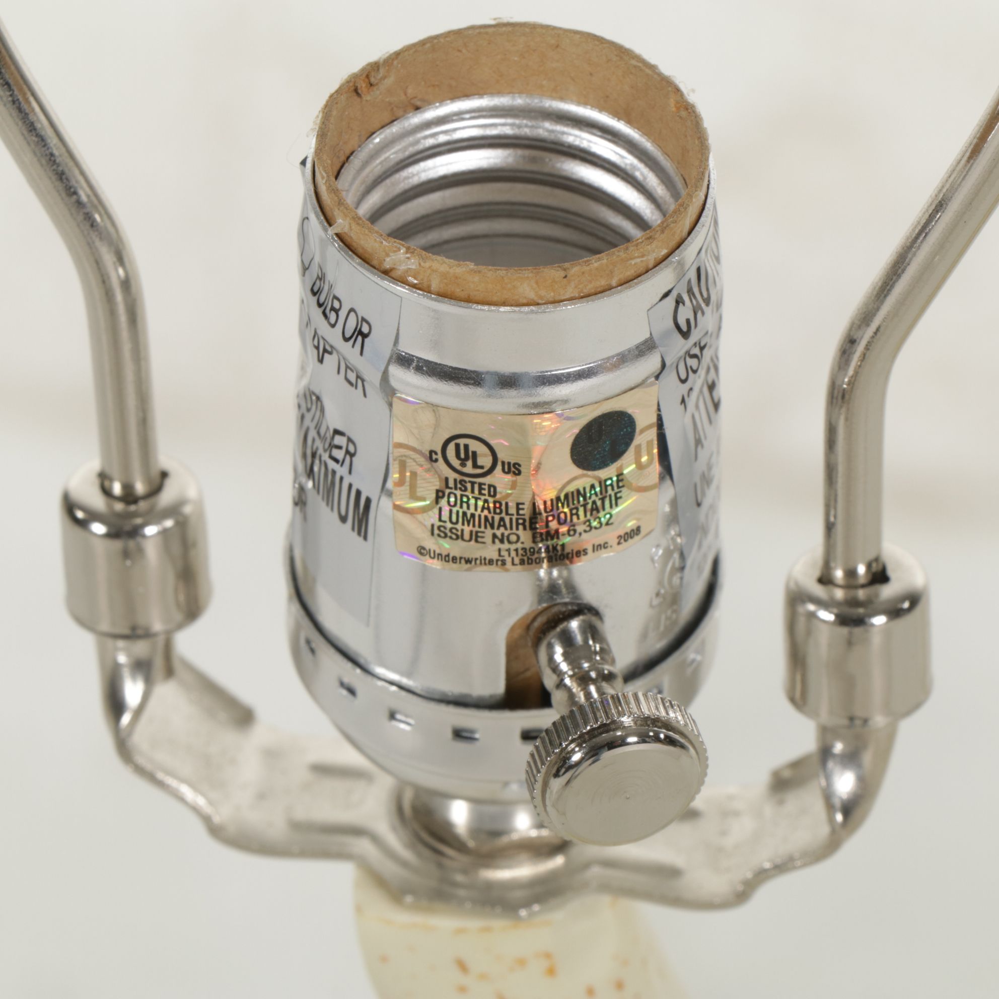 West Elm Kudu Postmodern Faux Horn Table Lamps