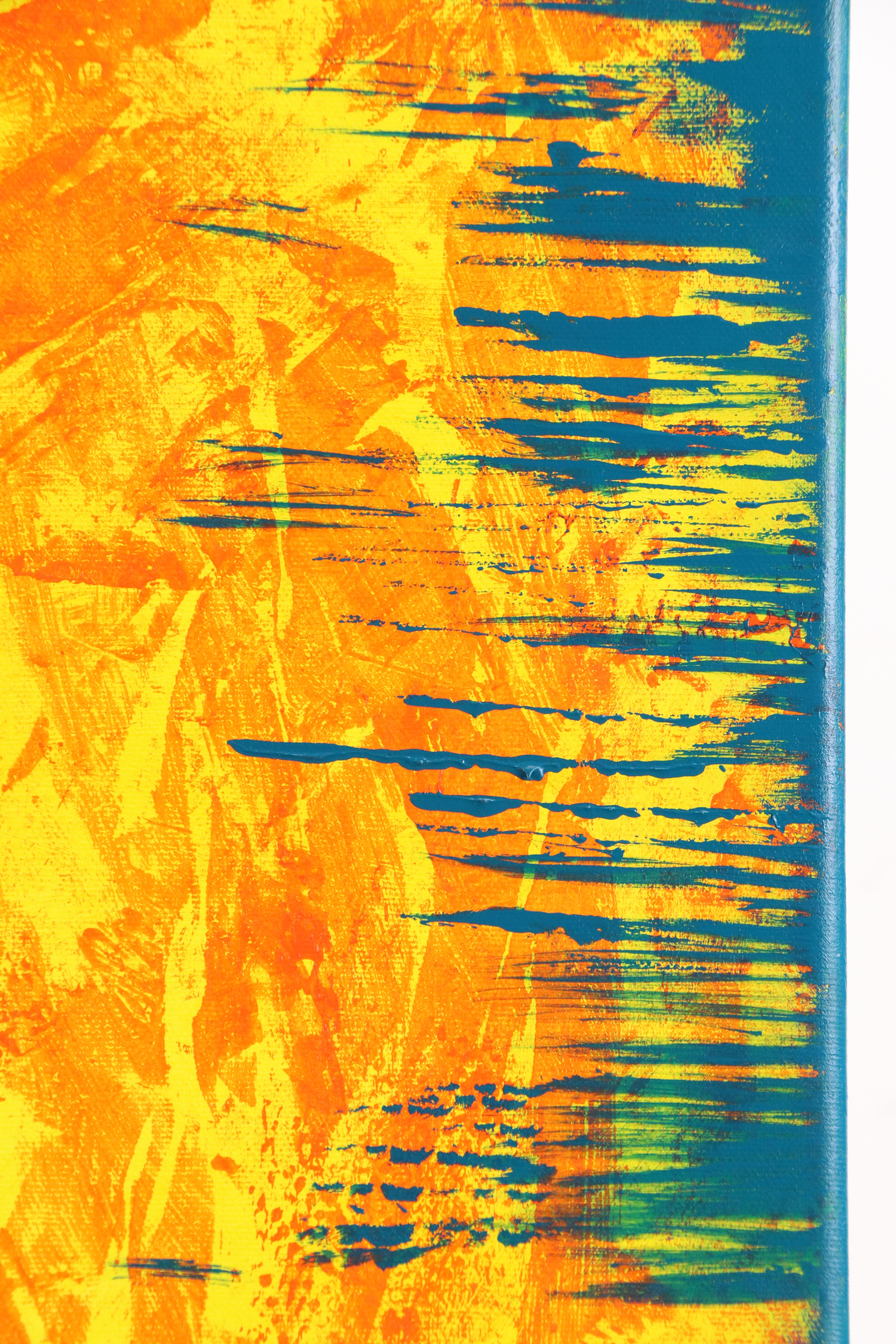 deSanto Acrylic Painting "Liberty Ablaze," 2025