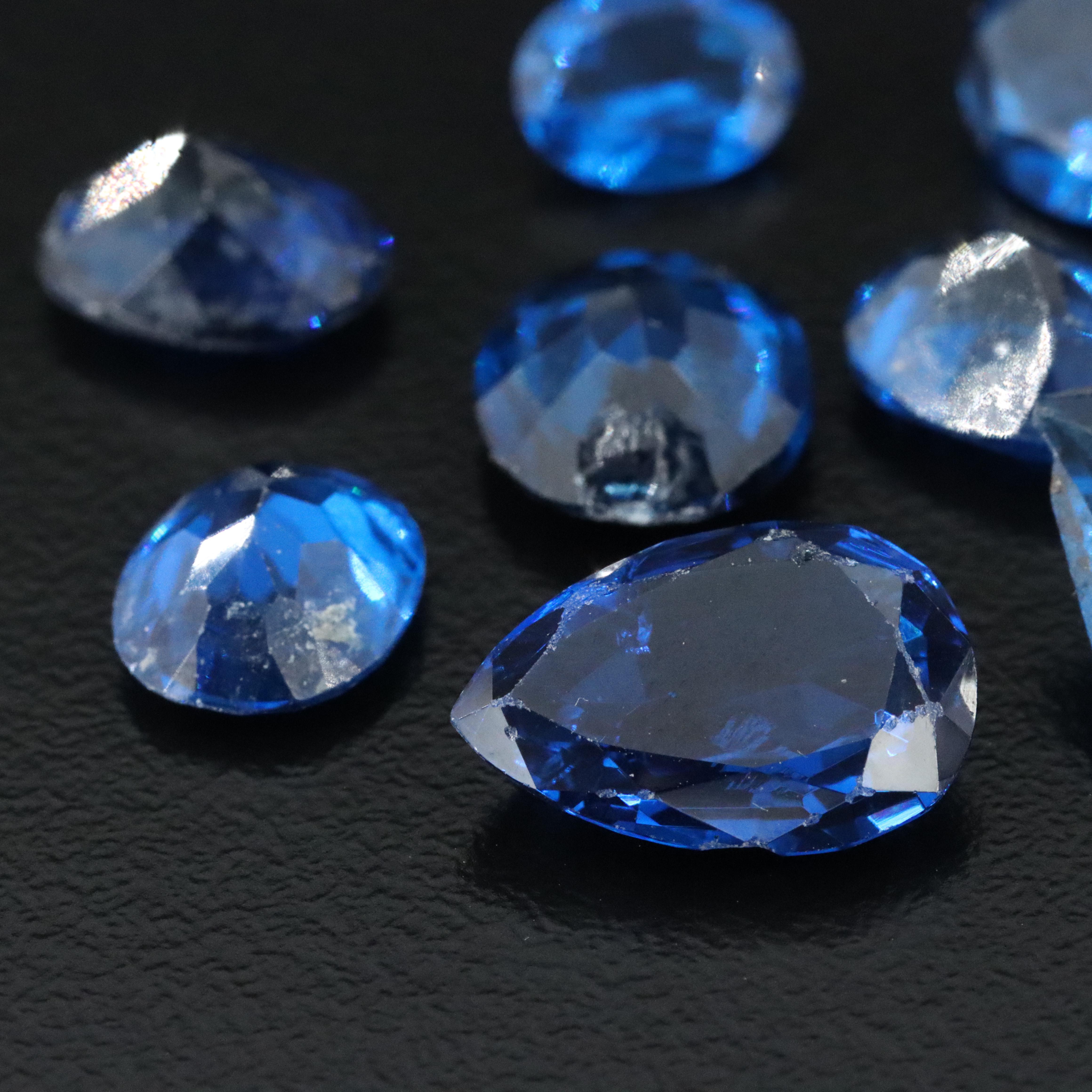 Loose 31.69 CTW Lab Grown Spinels