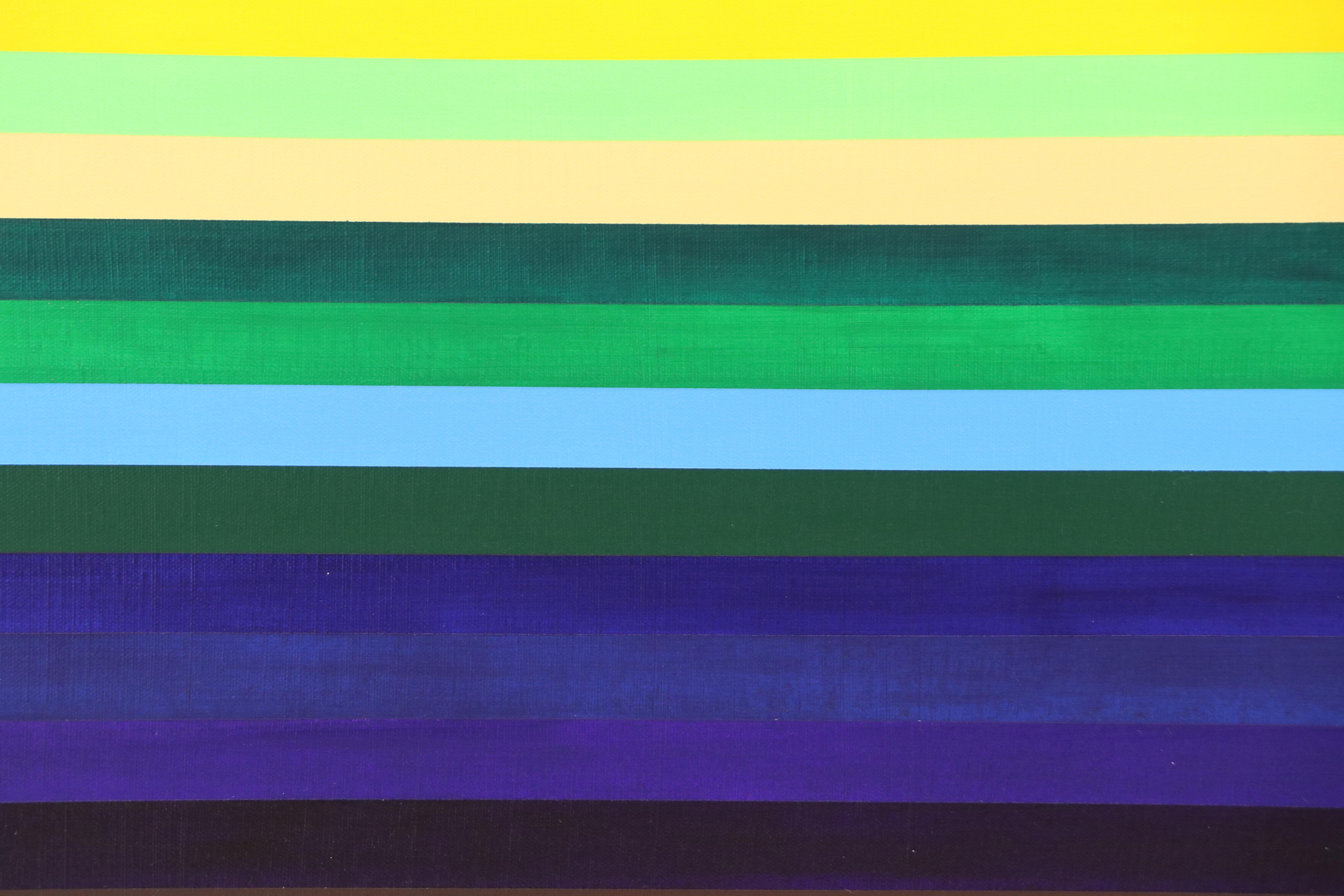 deSanto Acrylic Painting "Solar Descent," 2025