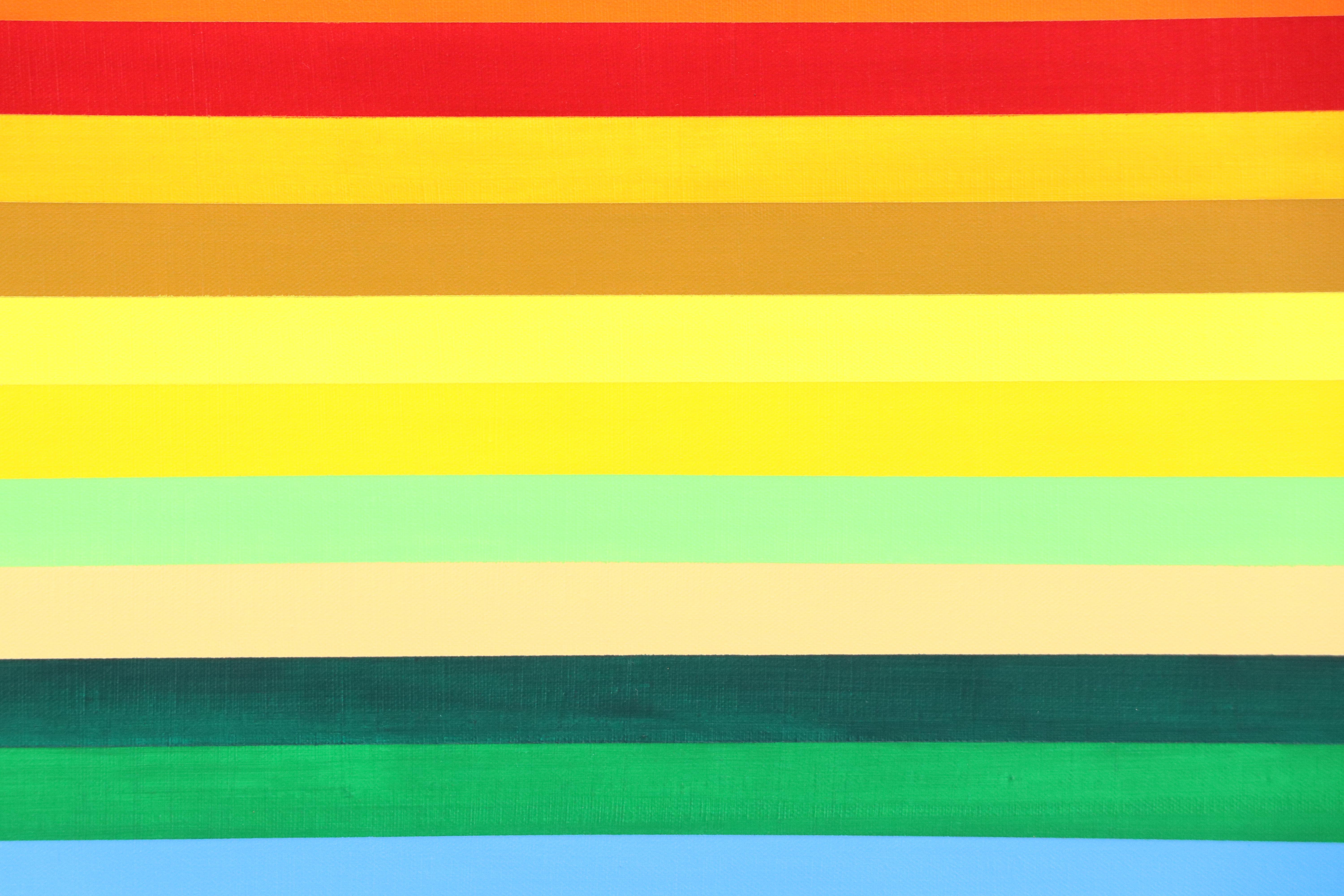 deSanto Acrylic Painting "Solar Descent," 2025