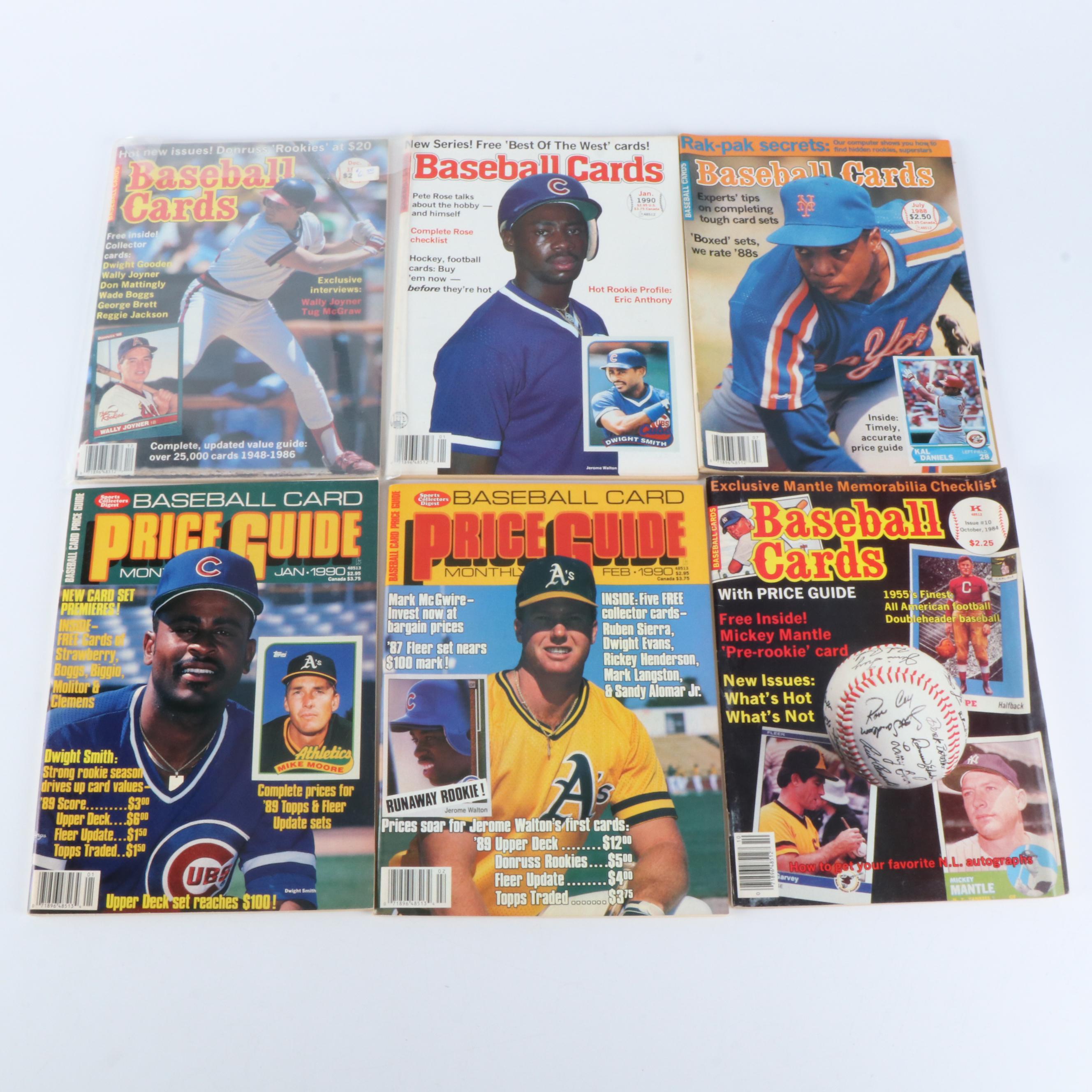 Baseball Card Periodicals, Baseball Media Guides, and More