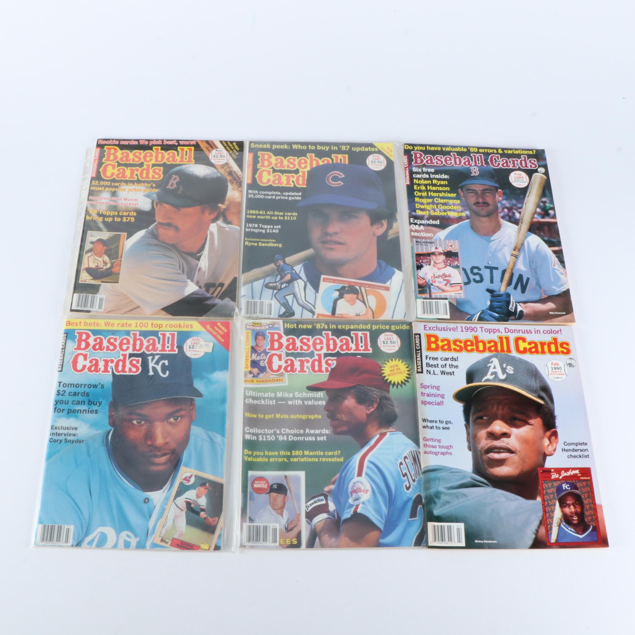 Baseball Card Periodicals, Baseball Media Guides, and More