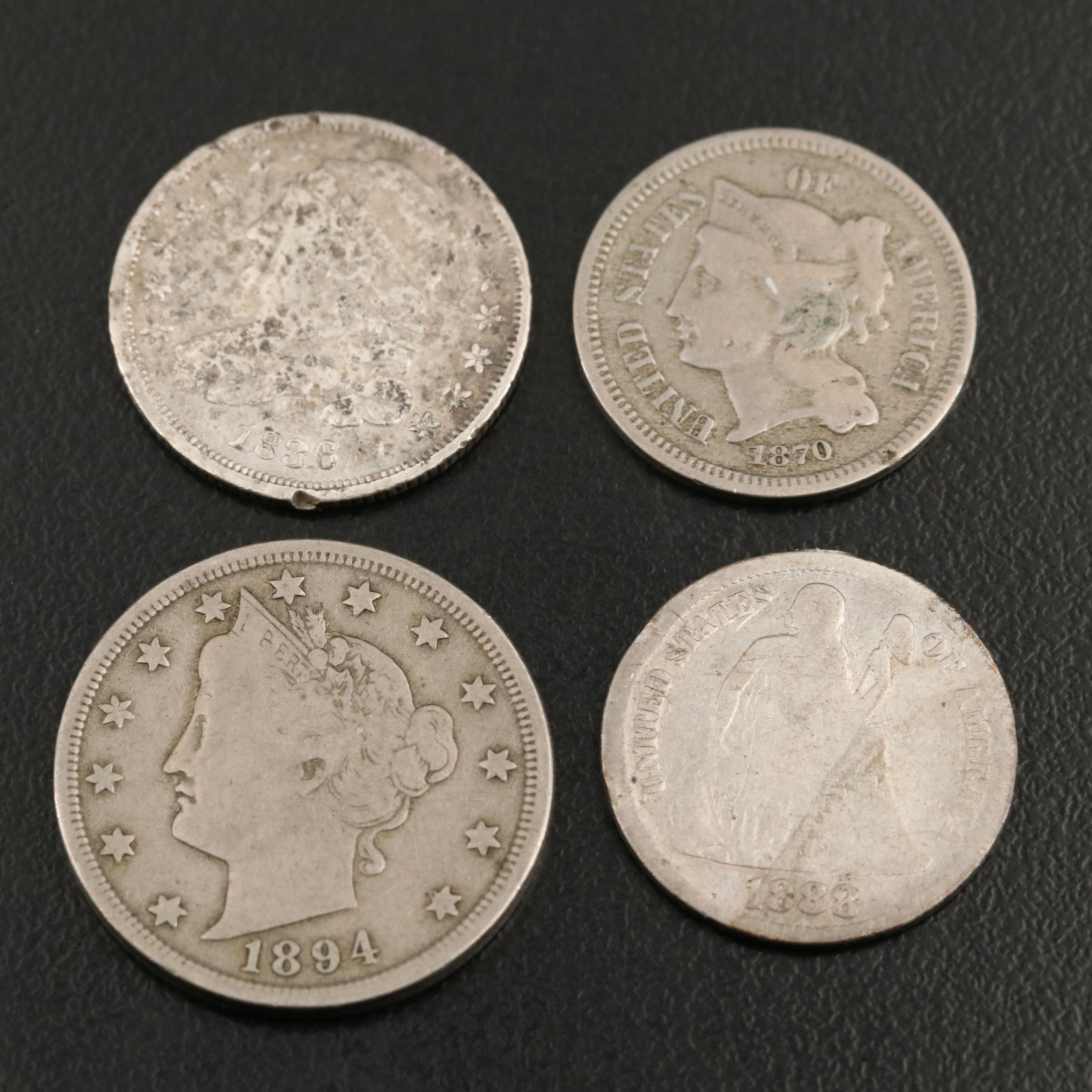 Collection of Twelve Different U.S. Type Coins