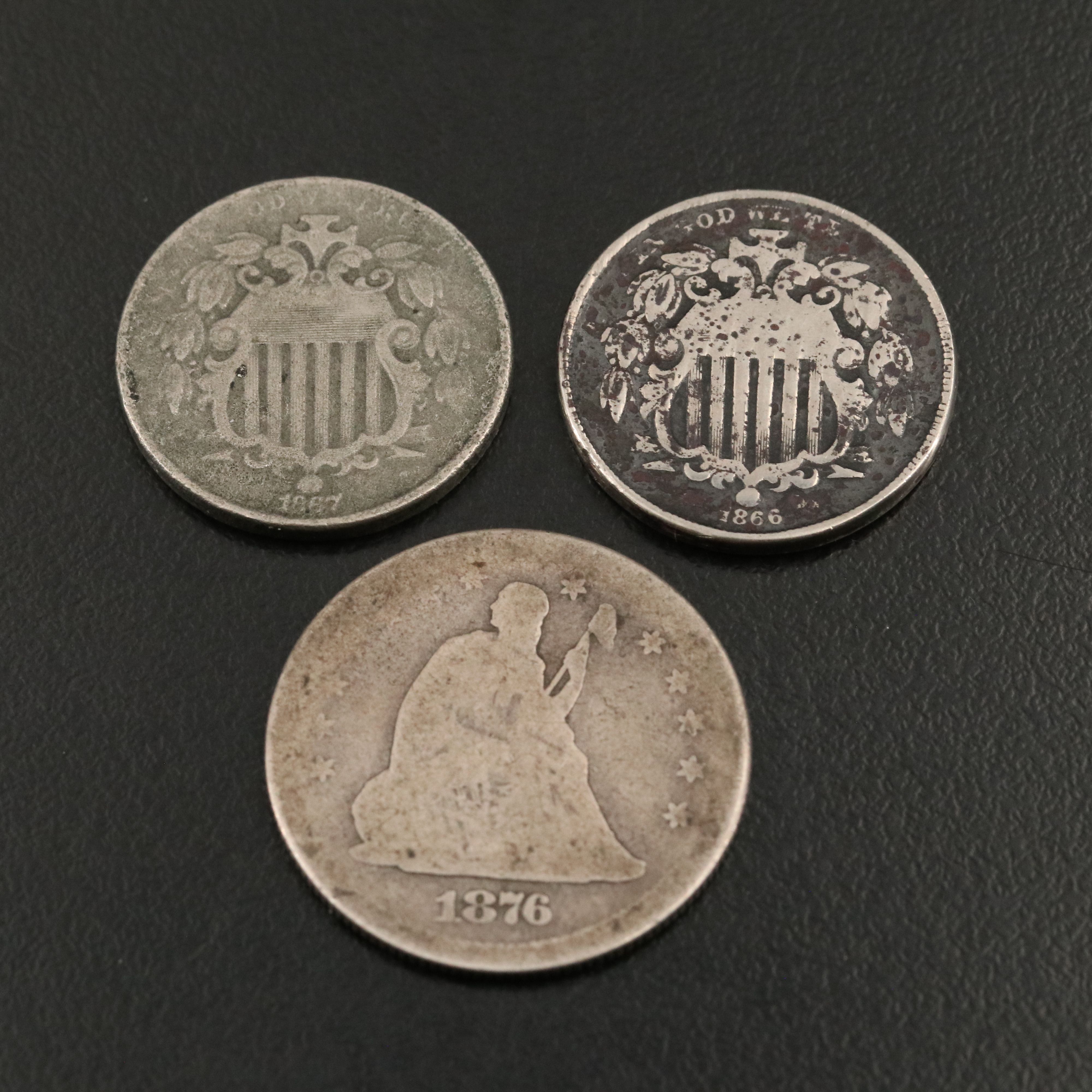 Collection of Twelve Different U.S. Type Coins