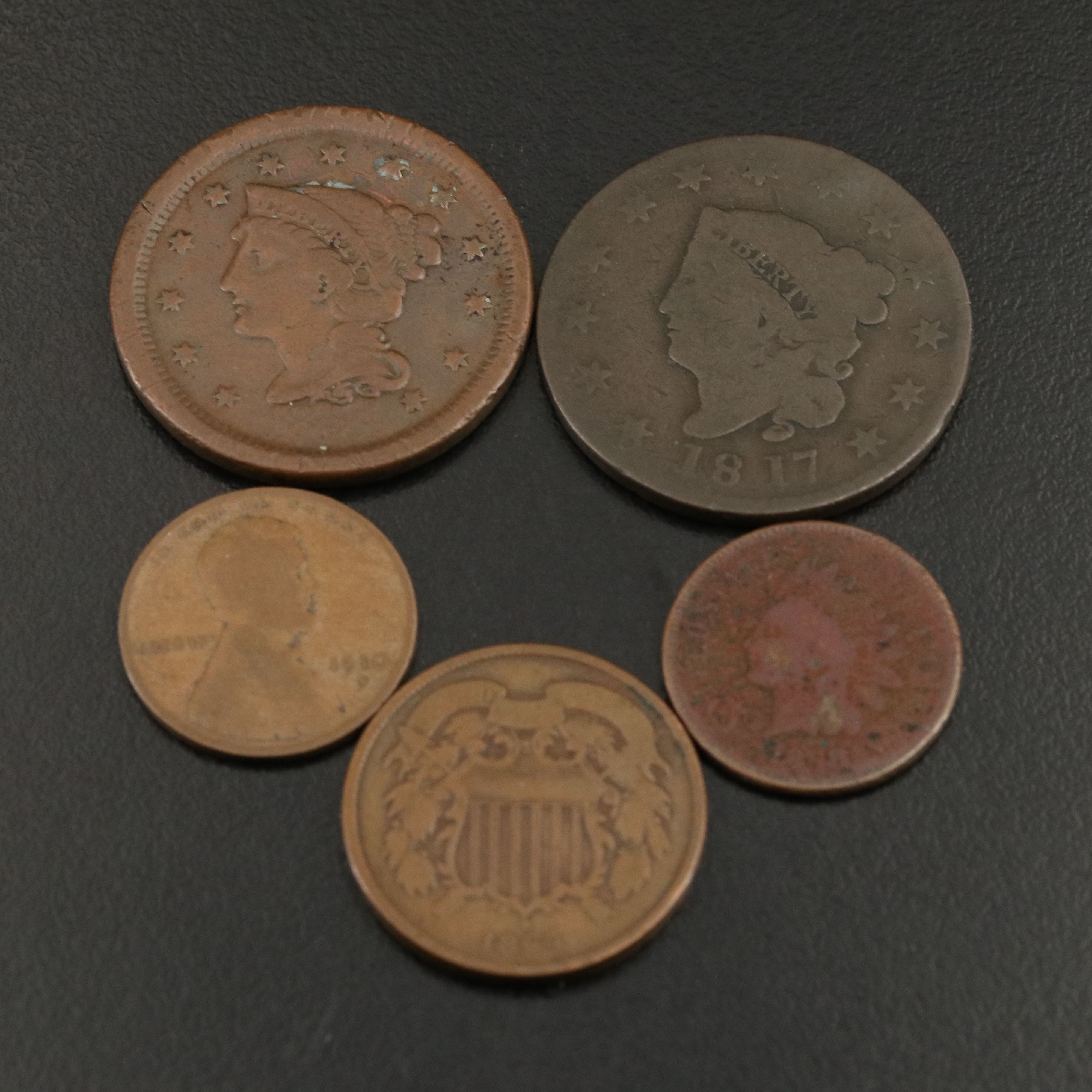 Collection of Twelve Different U.S. Type Coins