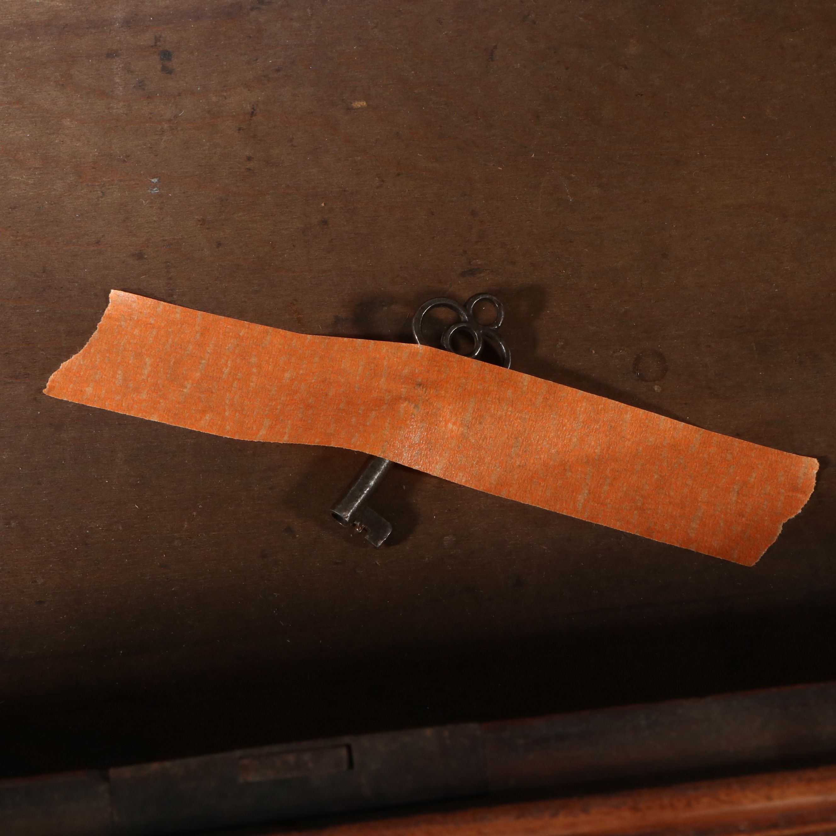 Antique Continental Walnut Book Case with Drop Down Desk
