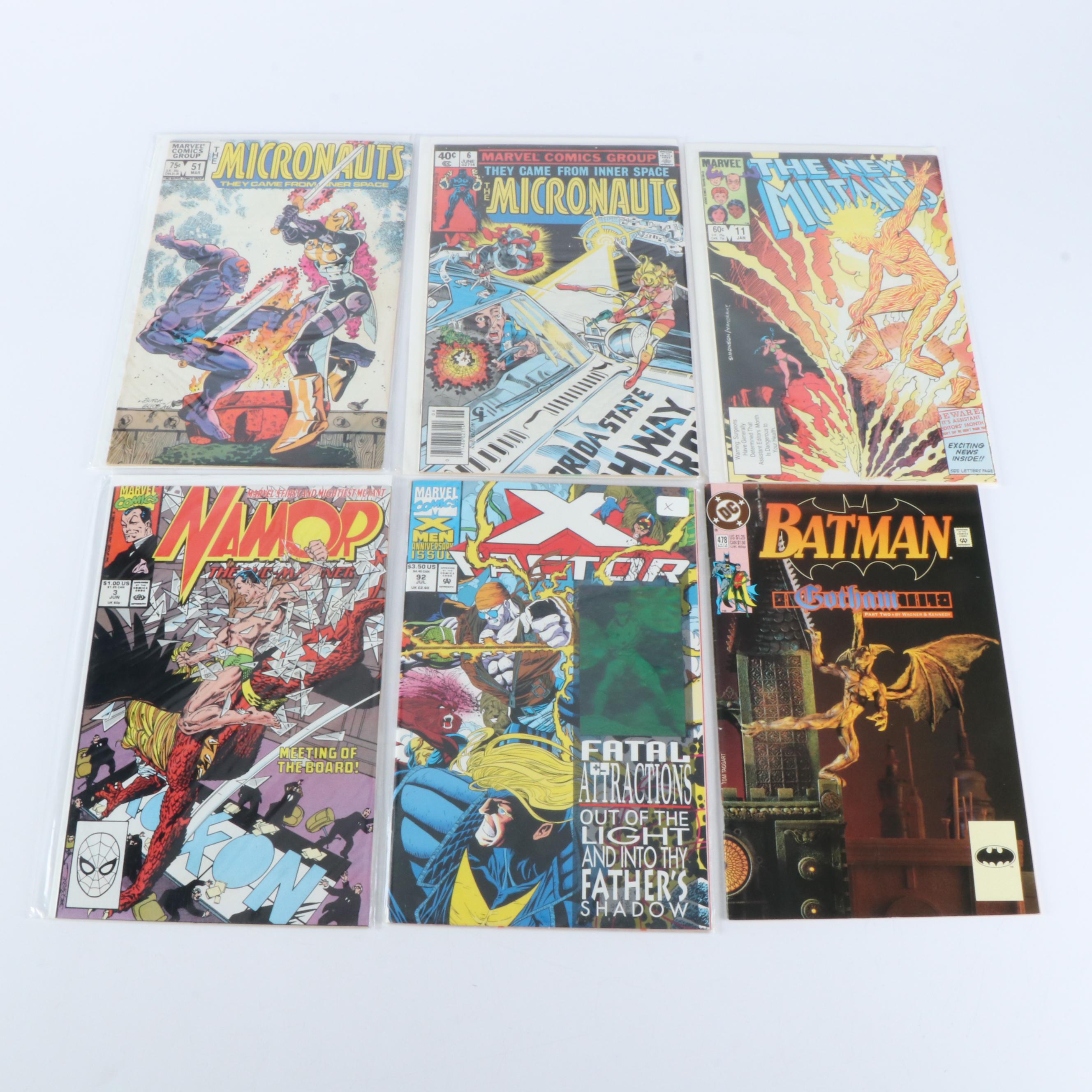 Group of Eighty-Six Various Comic Books, Mainly Marvel