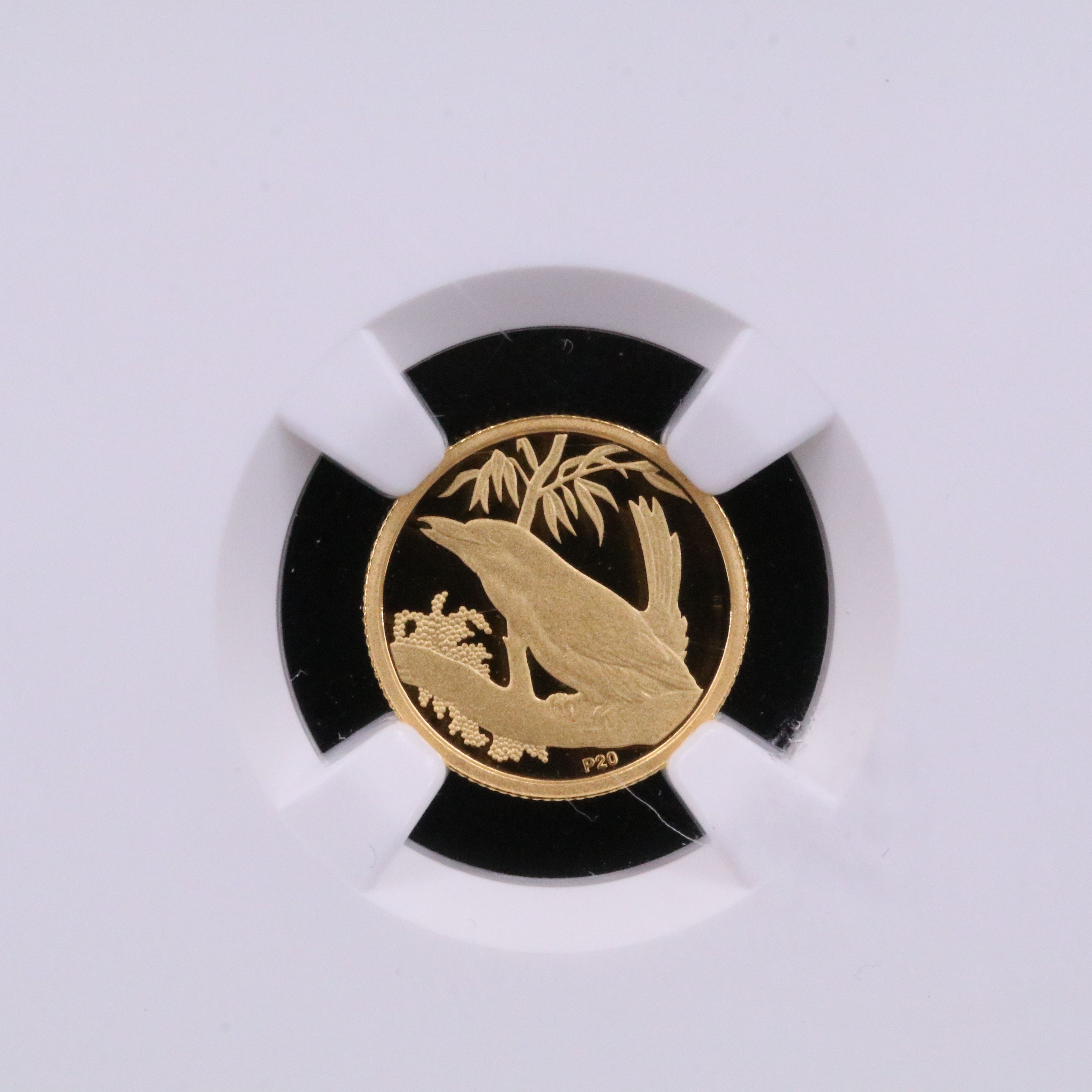 NGC Graded PF69 Ultra Cameo 2009P Australia $5 1992 Kookaburra Gold Coin