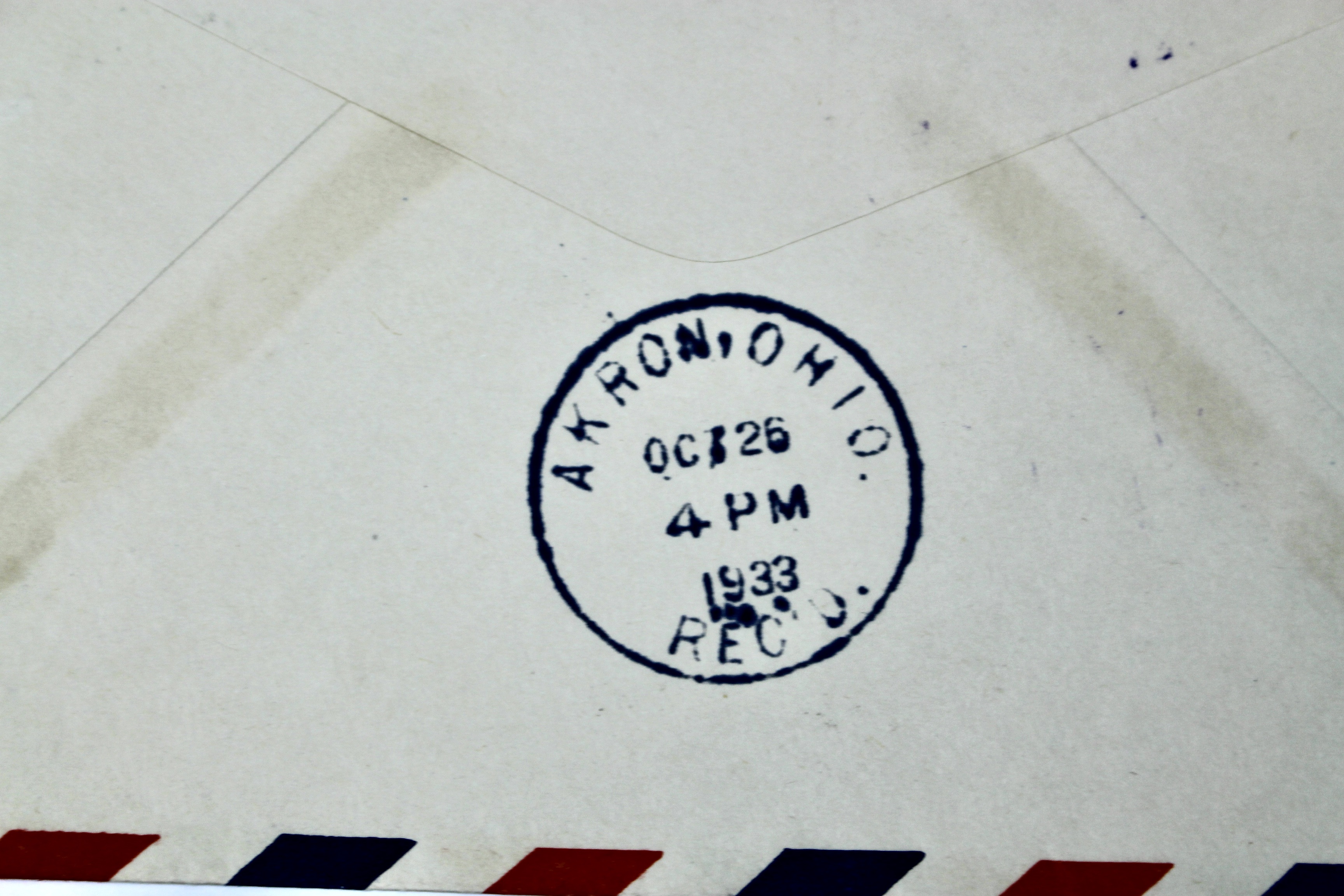 1933 Century of Progress Graf Zeppelin Postal Cover