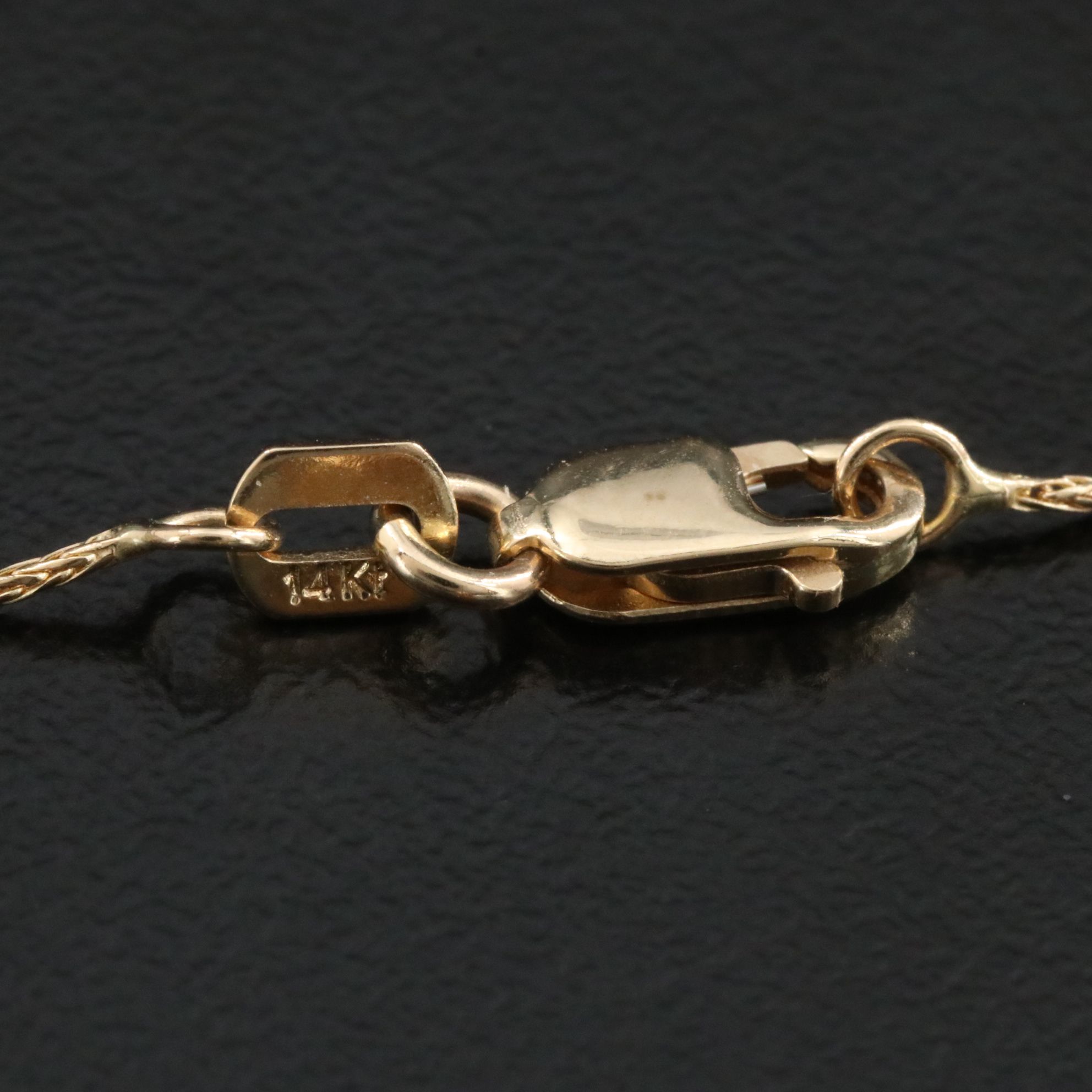 Michael Christoff 14K 10.25 CT Citrine and Diamond Pendant Necklace