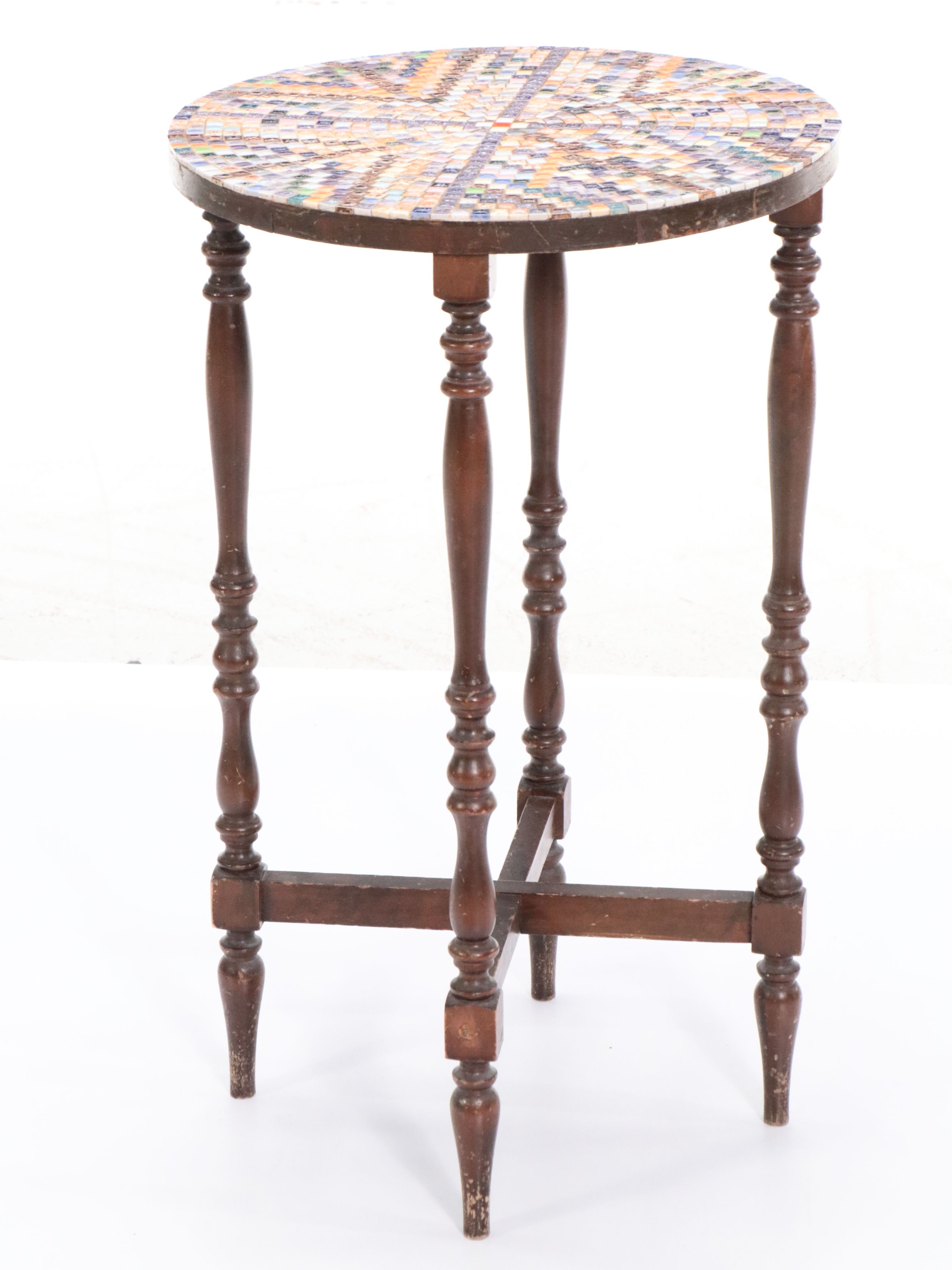Mosaic Top Accent Table