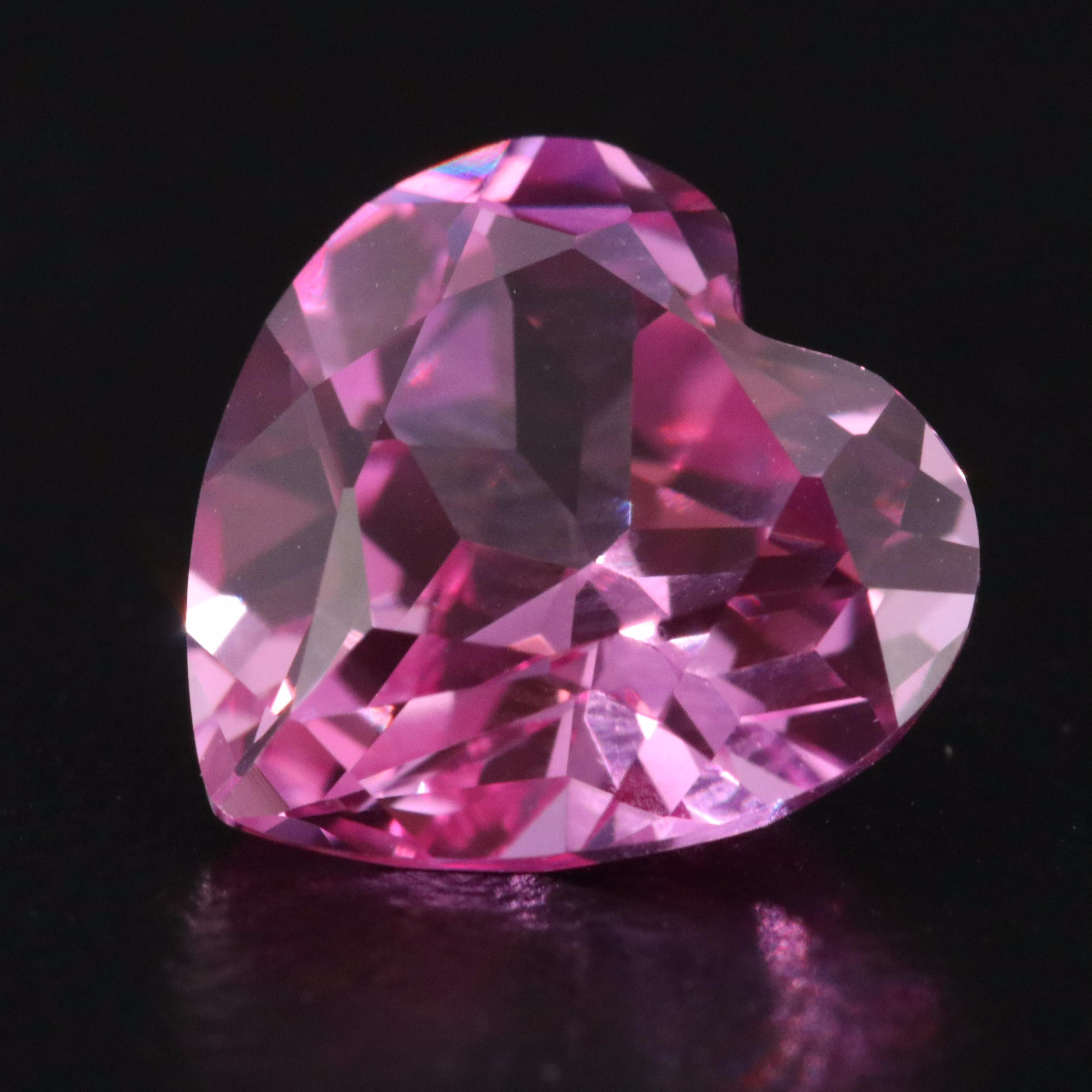 Loose 4.42 CT Lab Grown Sapphire