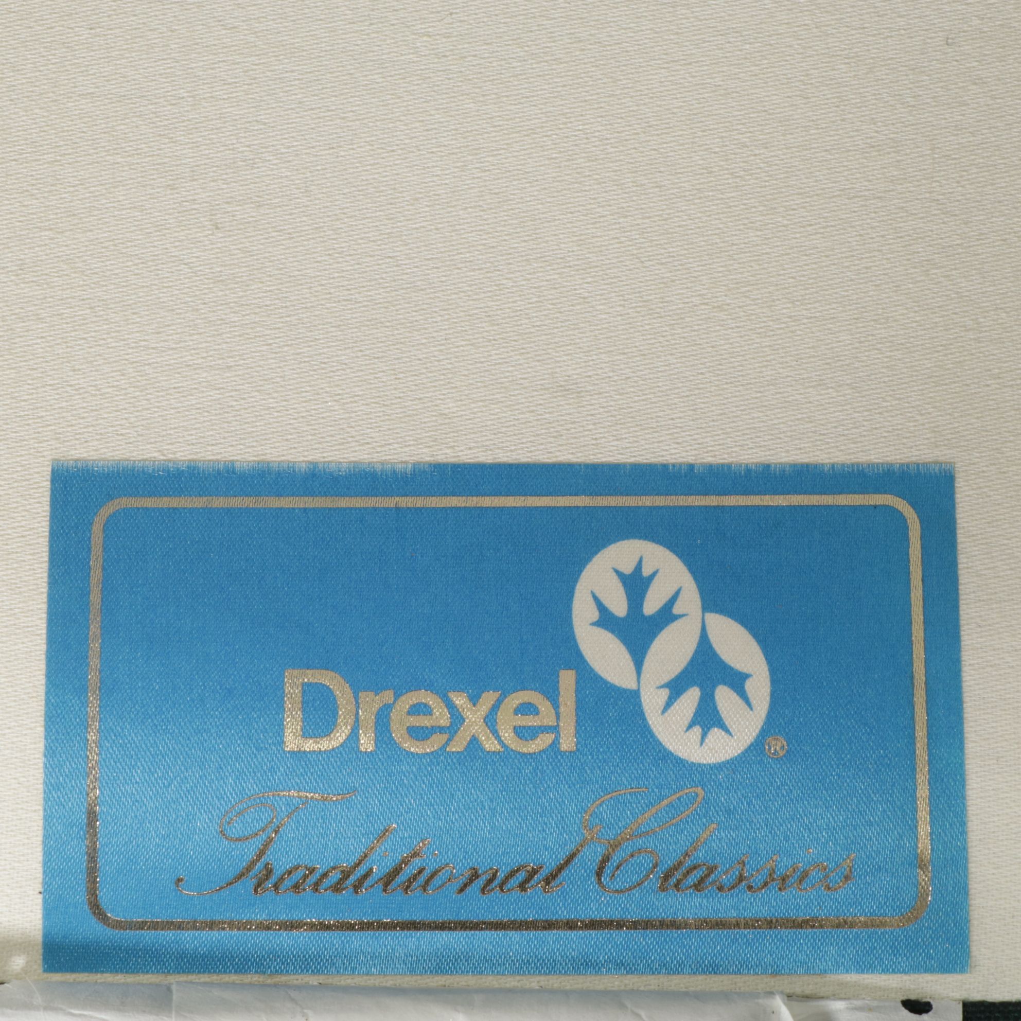 Drexel "Traditional Classics" Chippendale Style Wing Back Armchair