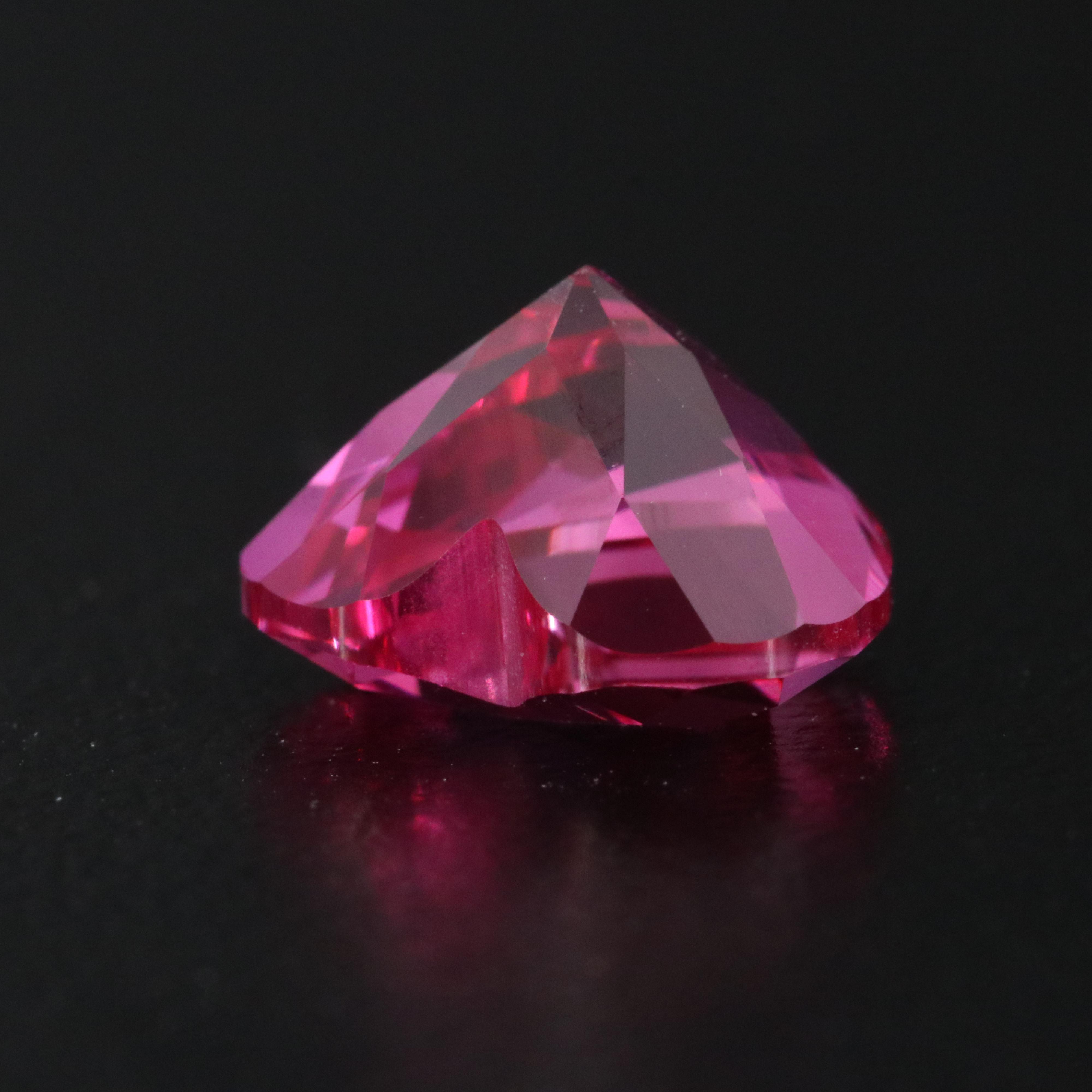 Loose 4.75 CT Lab Grown Sapphire