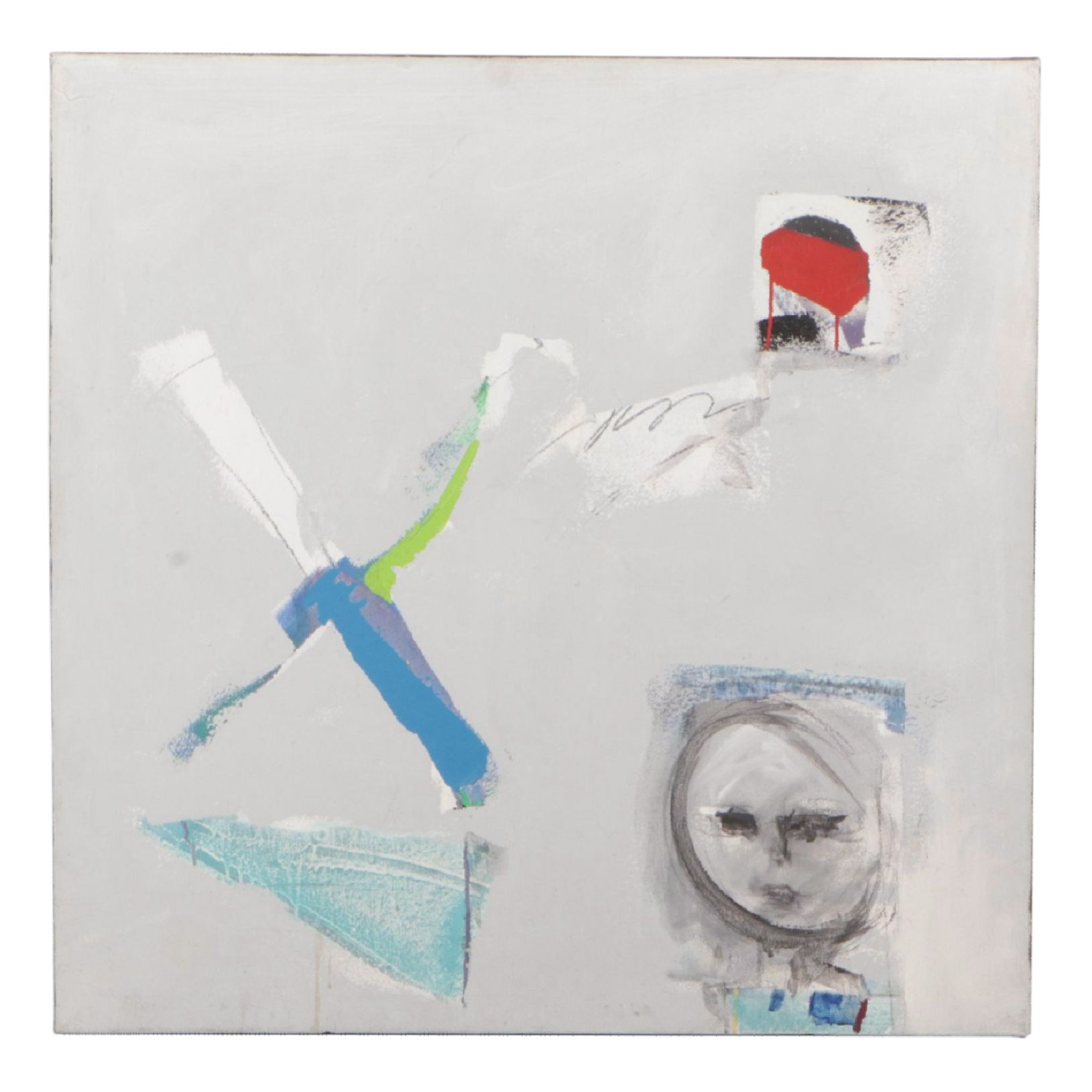 Sachio Yamashita Surrealist Abstract Oil Painting, 21st Century