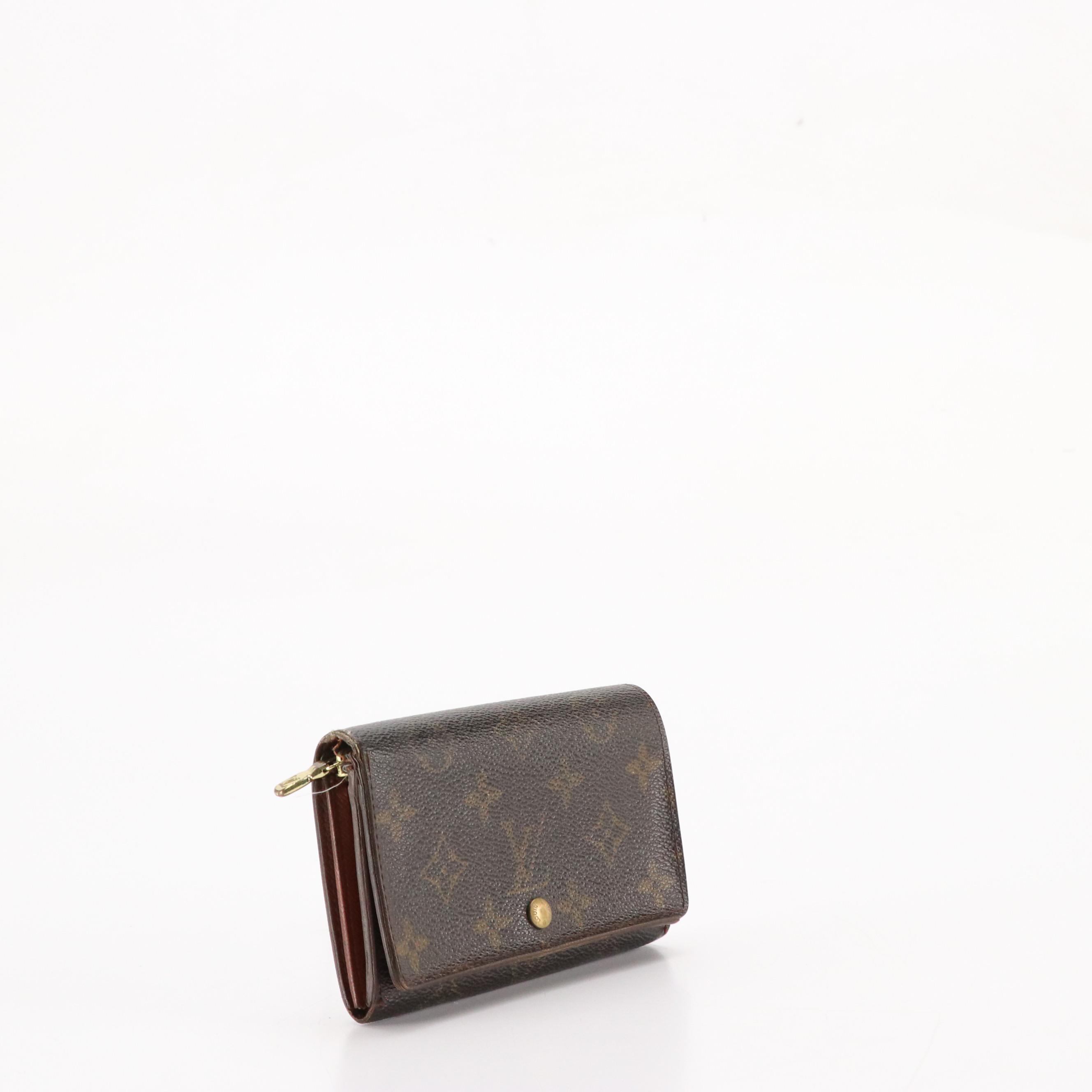 Louis Vuitton Porte-Monnaie Billets Trésor Wallet in Monogram Canvas