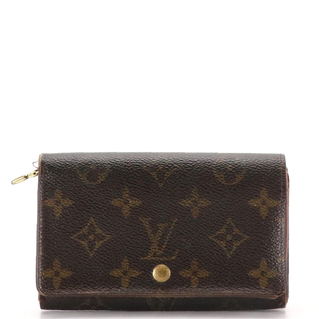 Louis Vuitton Porte-Monnaie Billets Trésor Wallet in Monogram Canvas