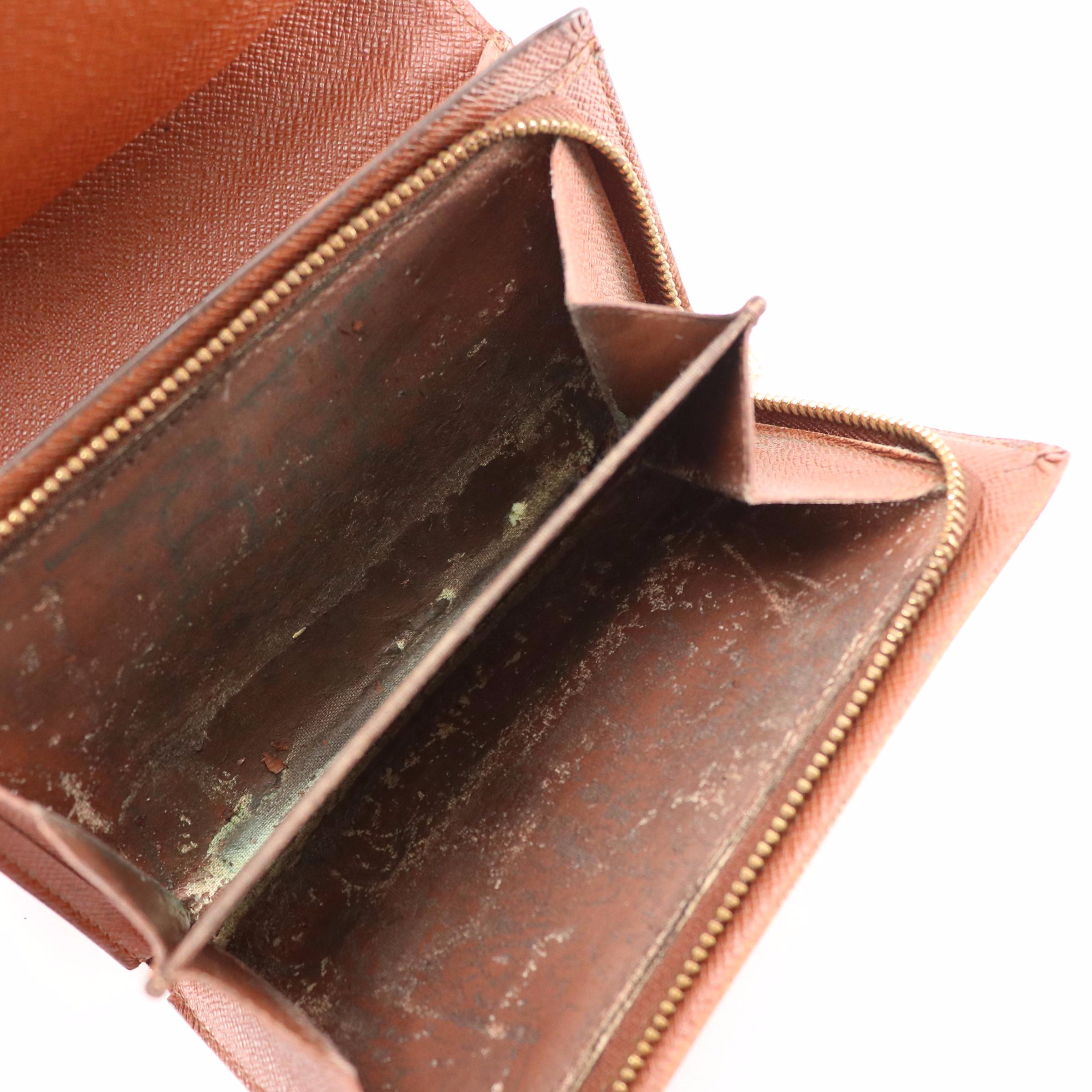 Louis Vuitton Porte-Monnaie Billets Trésor Wallet in Monogram Canvas