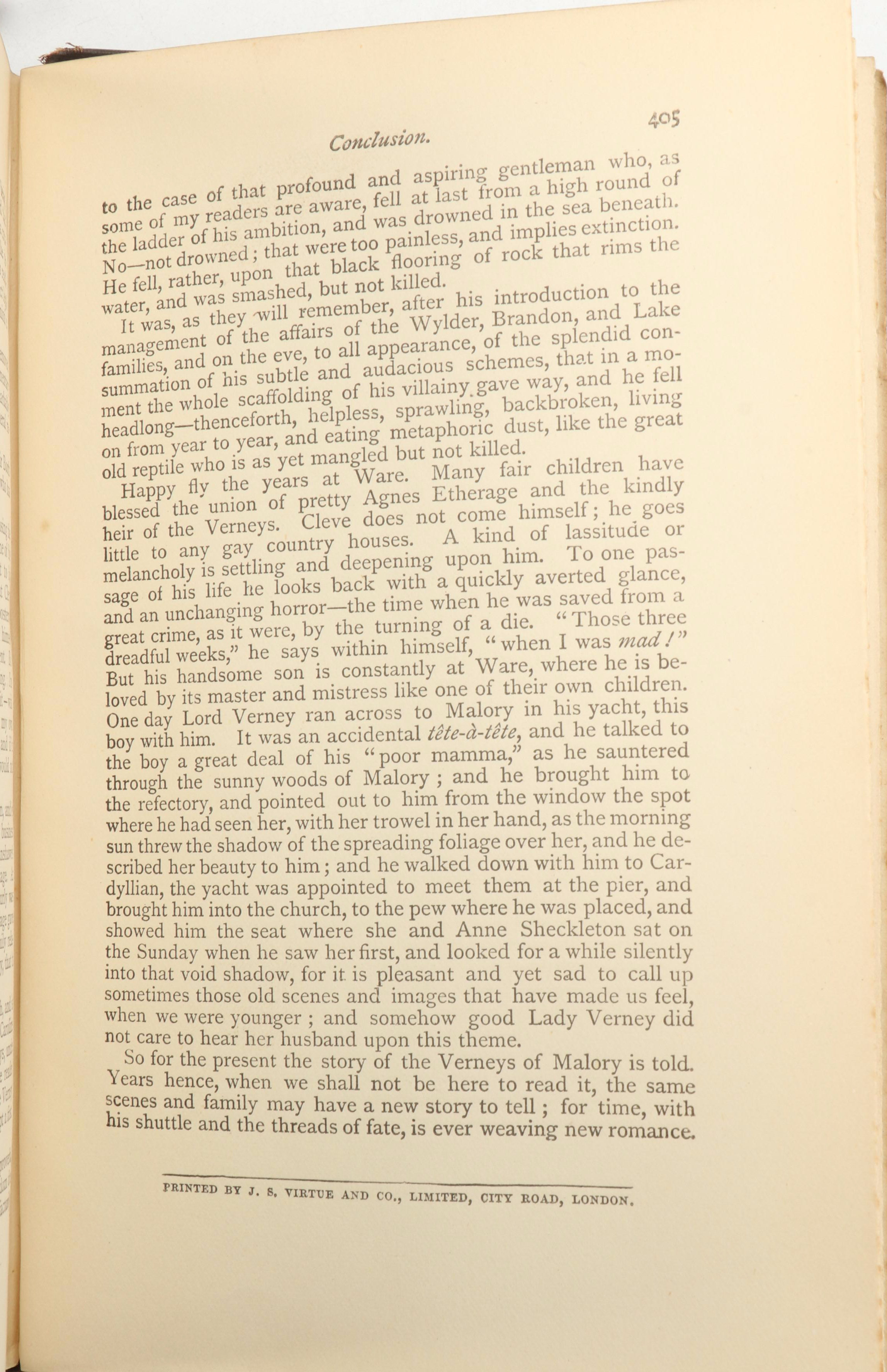 "The Tenants of Malory" by J. Sheridan Le Fans with More Books