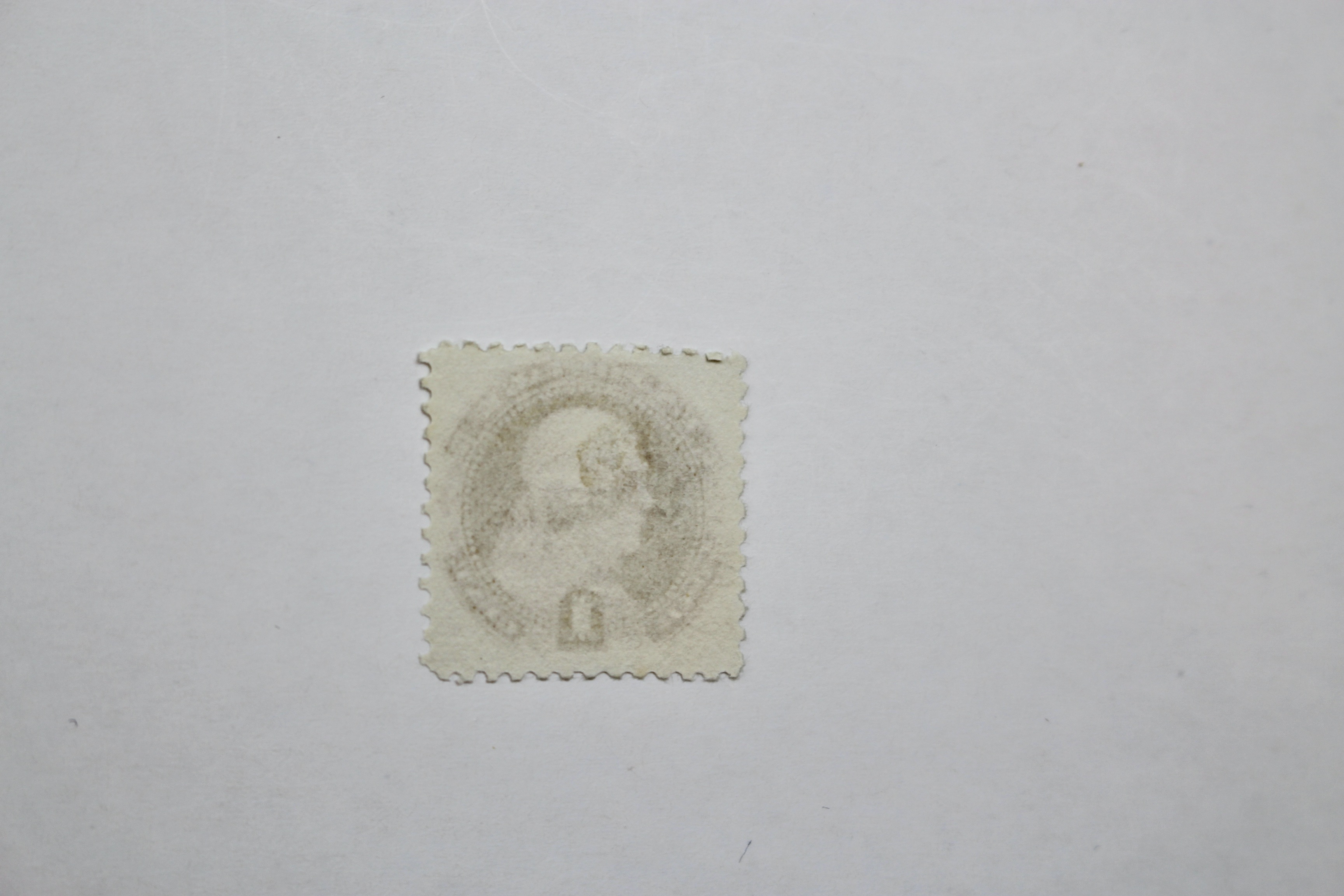 1880 Scott 133 1-Cent Buff, No Gum U.S. Stamp, Only 5,000 Issued
