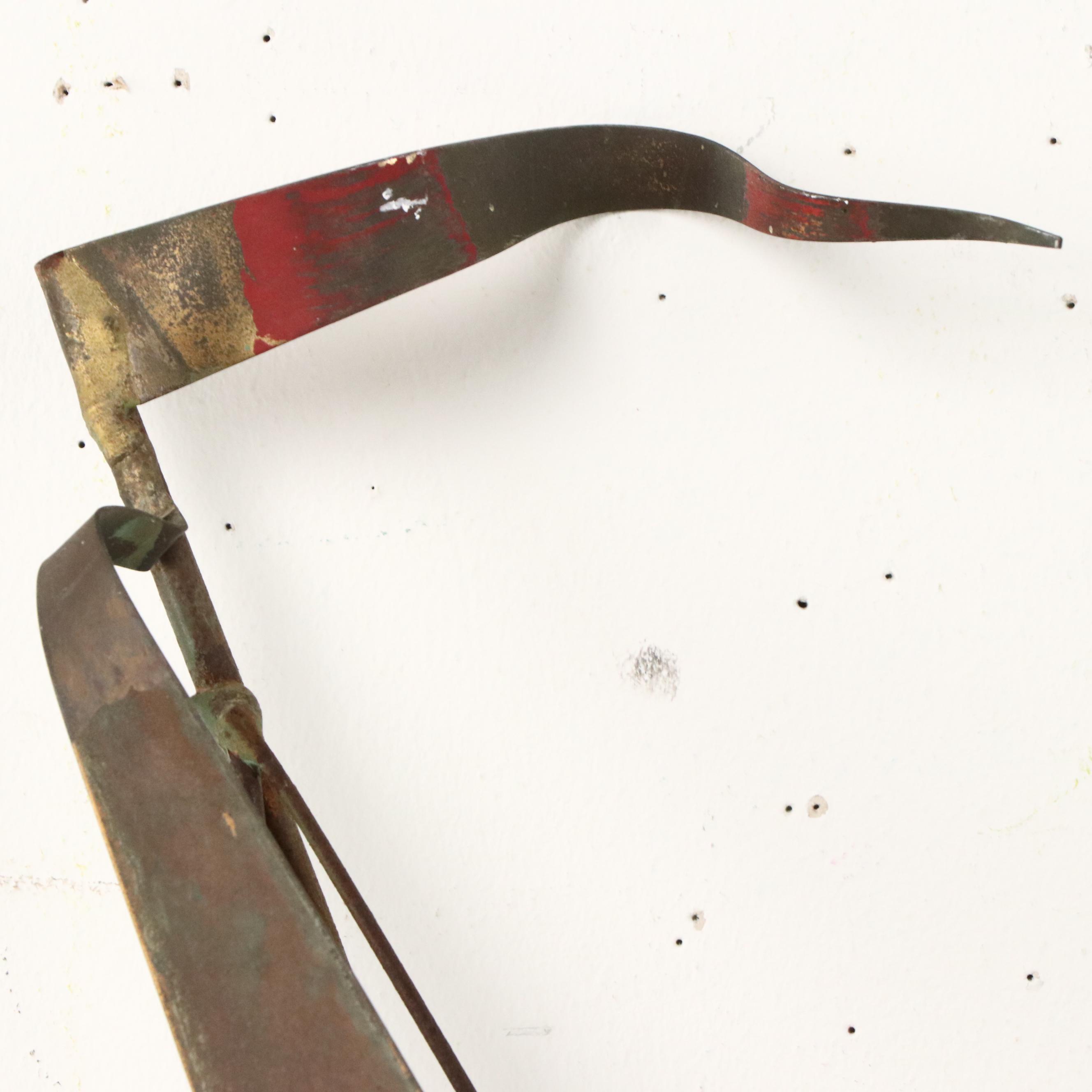 Curtis Jeré Brass and Copper Wall Sculpture of Sailboats, 1968