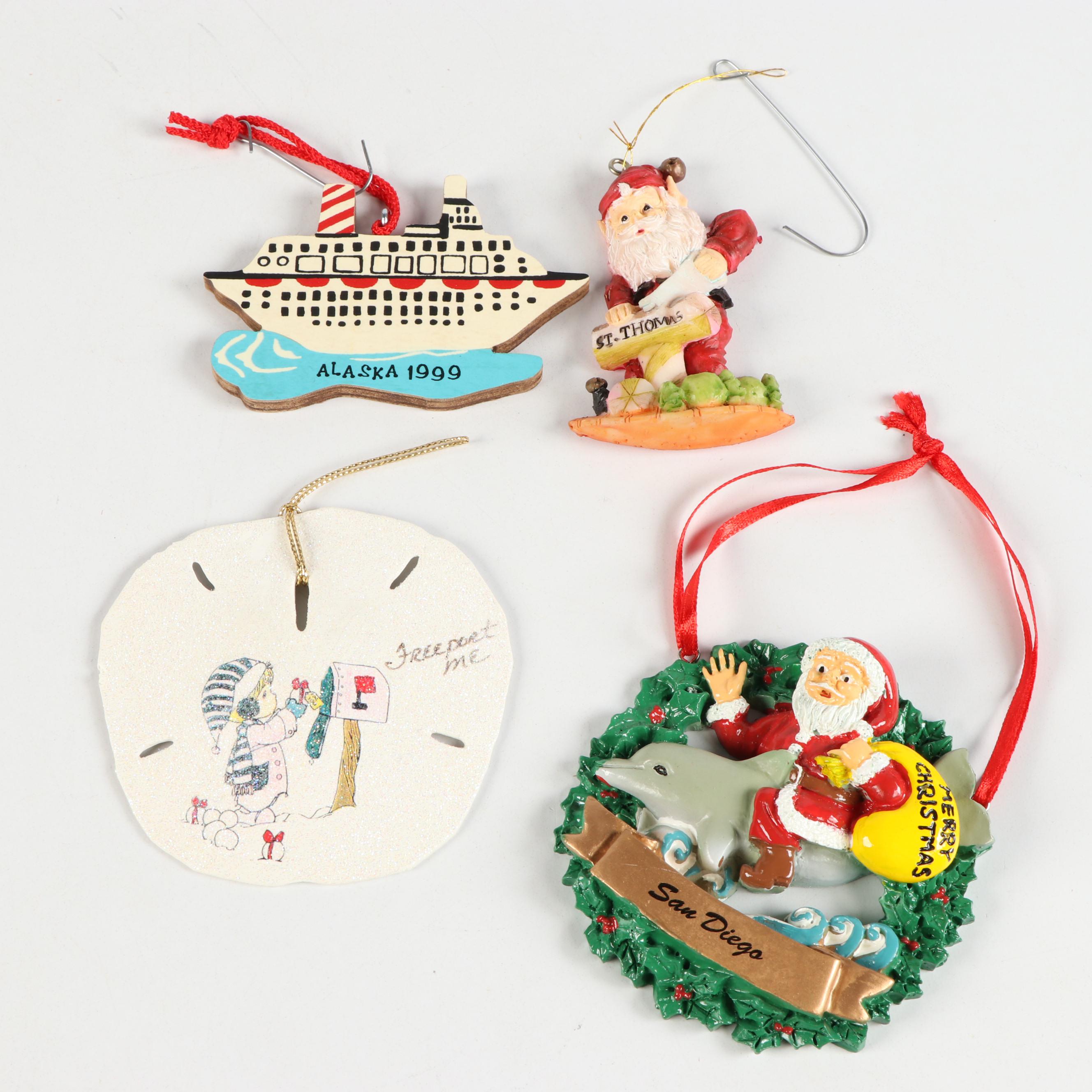 Disney "The Brave Little Tailor" and More Christmas Tree Ornaments