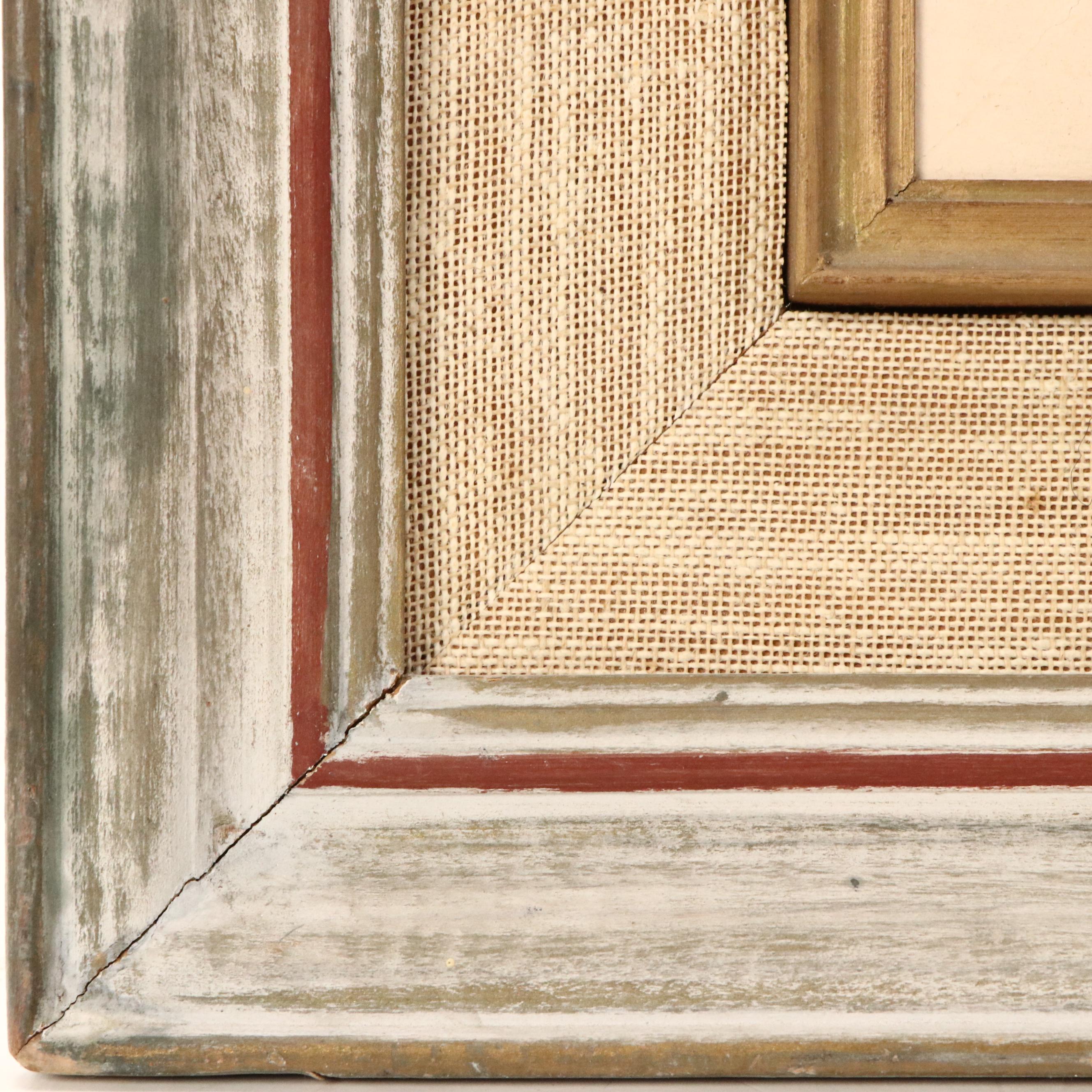 Héctor Raúl Ulloa Burgos Chilean Village Street Scene, Circa 1966