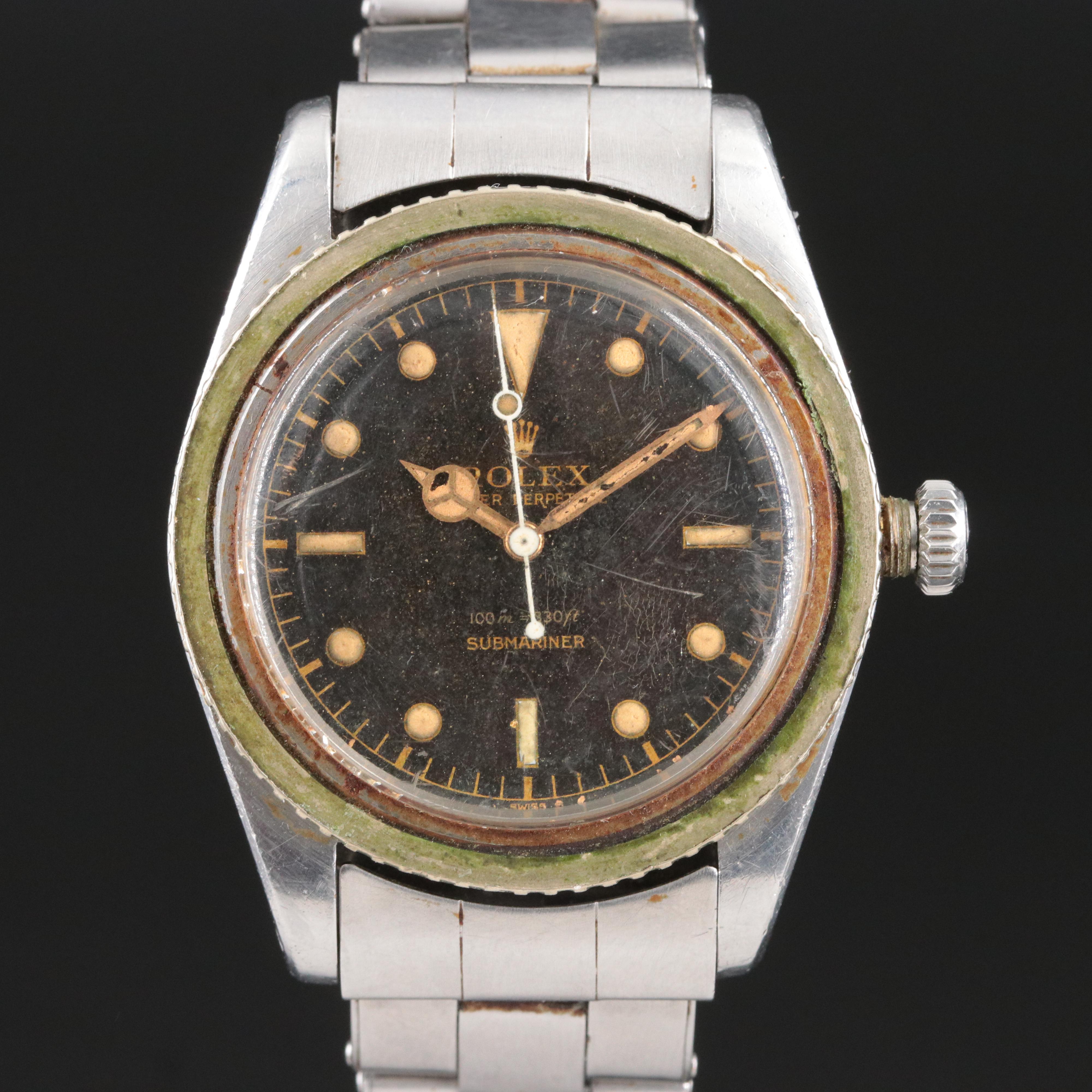 1957 Rolex Submariner Small Crown Watch