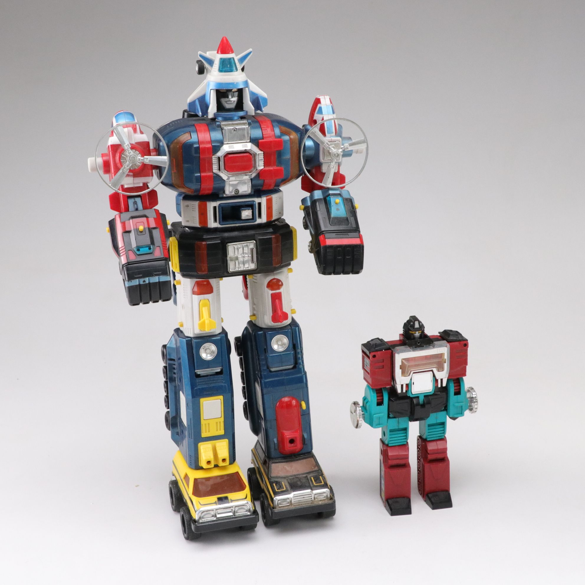 Tranformers G1 Jetfire, Grimlock & Other Japanese Toys