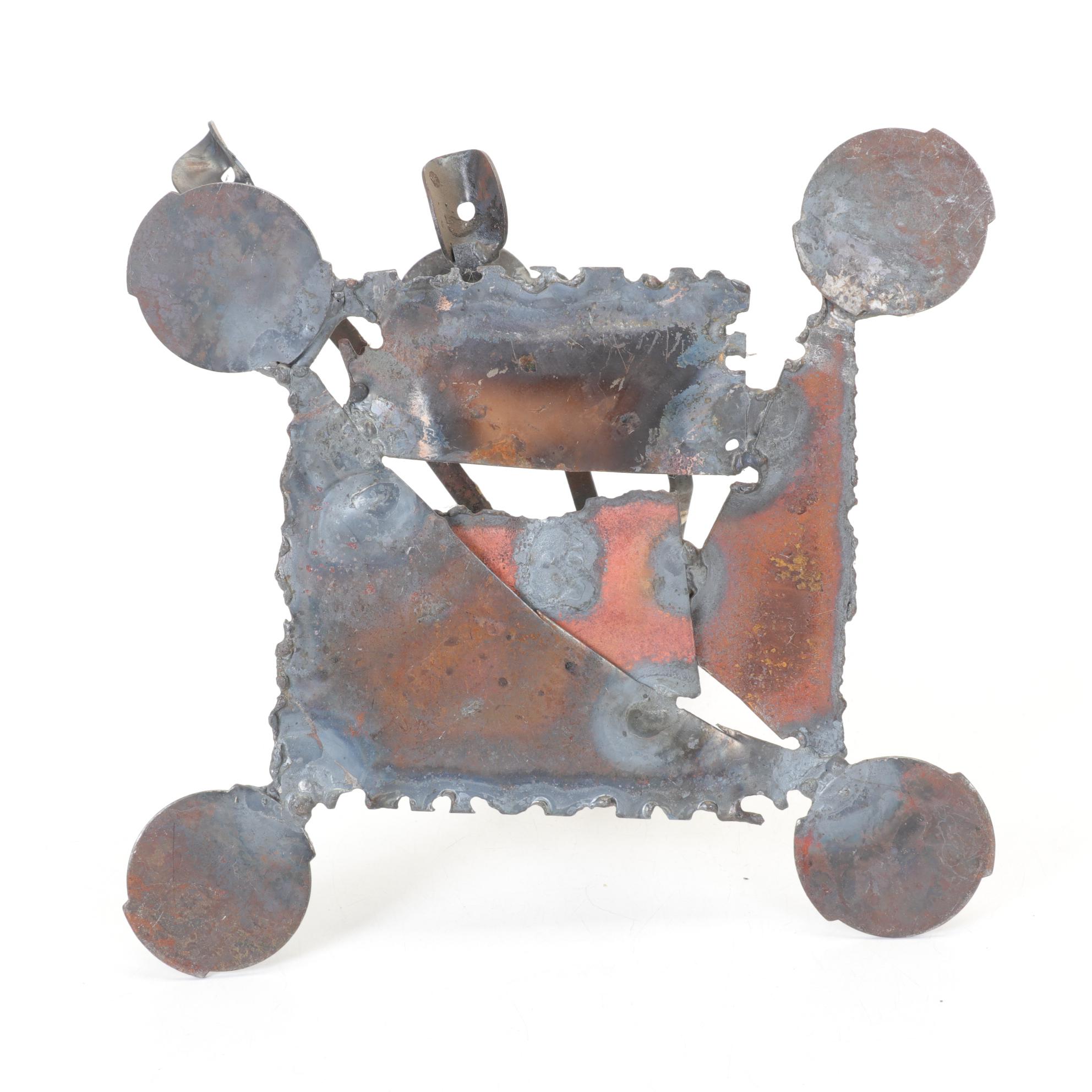 Bob Ragland Sculpted Figural Candle Holders, Late 20th Century