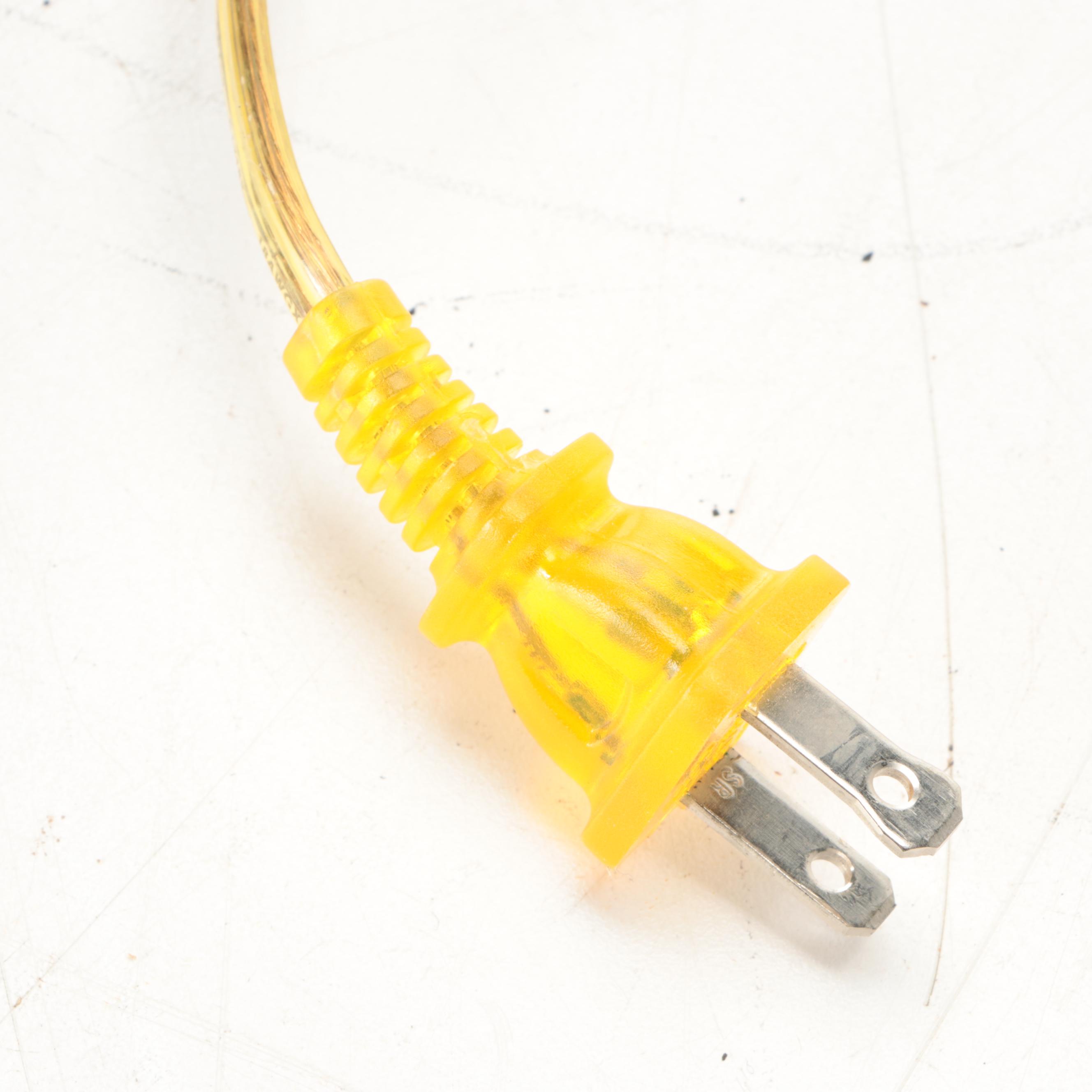 Burnished Bronze Finish Table Lamp with Empire Silk Shade