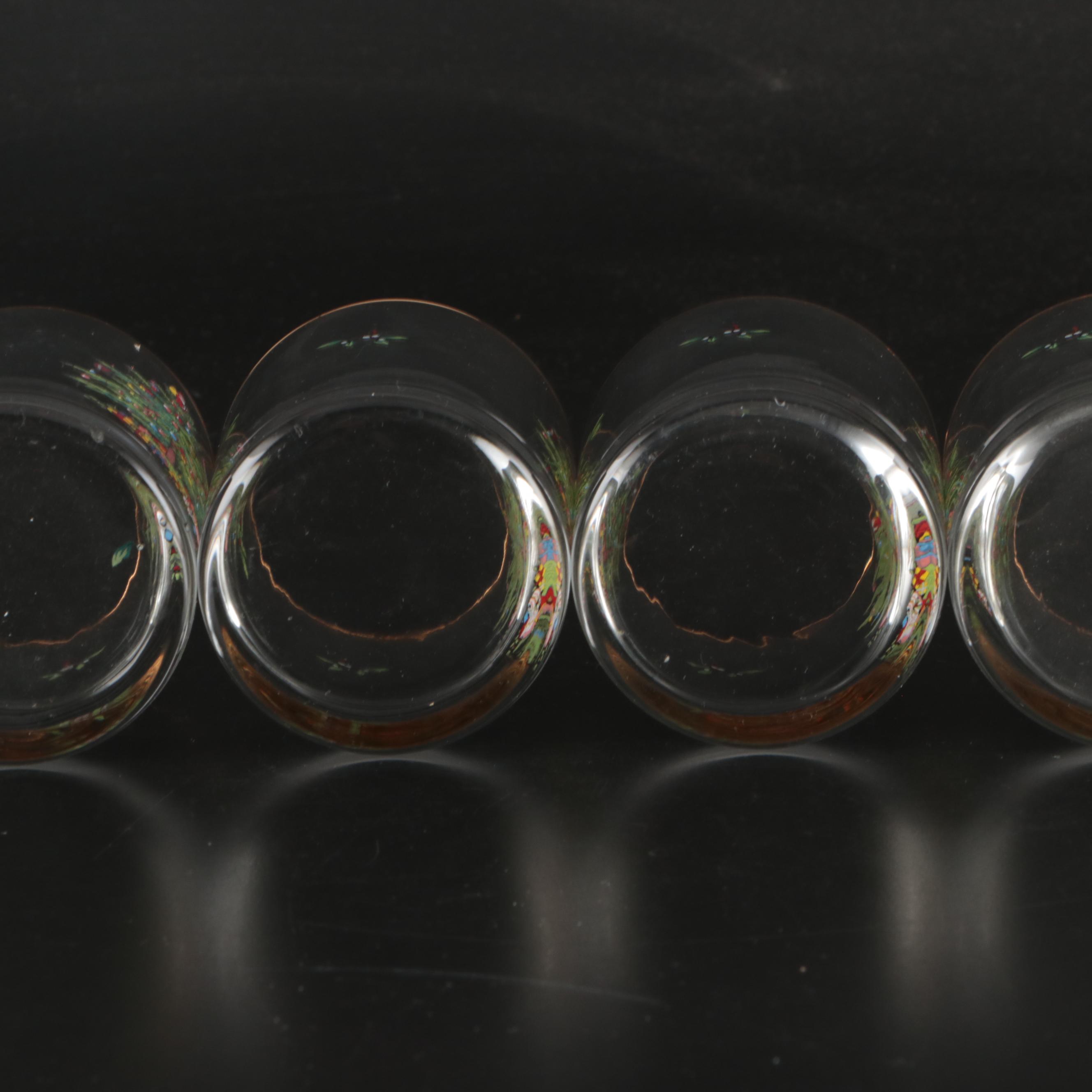 Spode "Christmas Tree" Ceramic and Glass Dinnerware with Lenox Porcelain Bowl